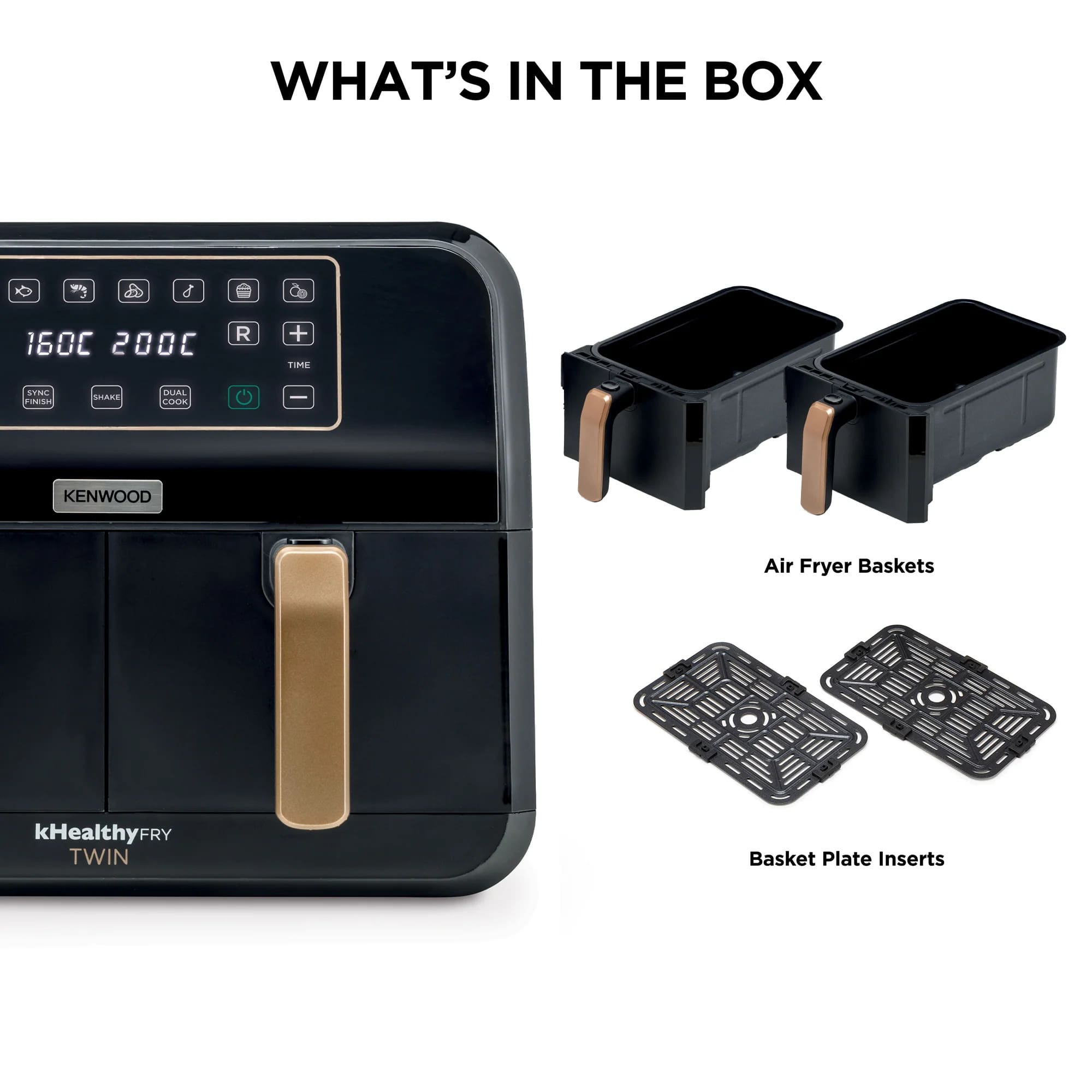 Kenwood HFP70.000BK 11L Healthy FRY Air Fryer & Oven - Image 3