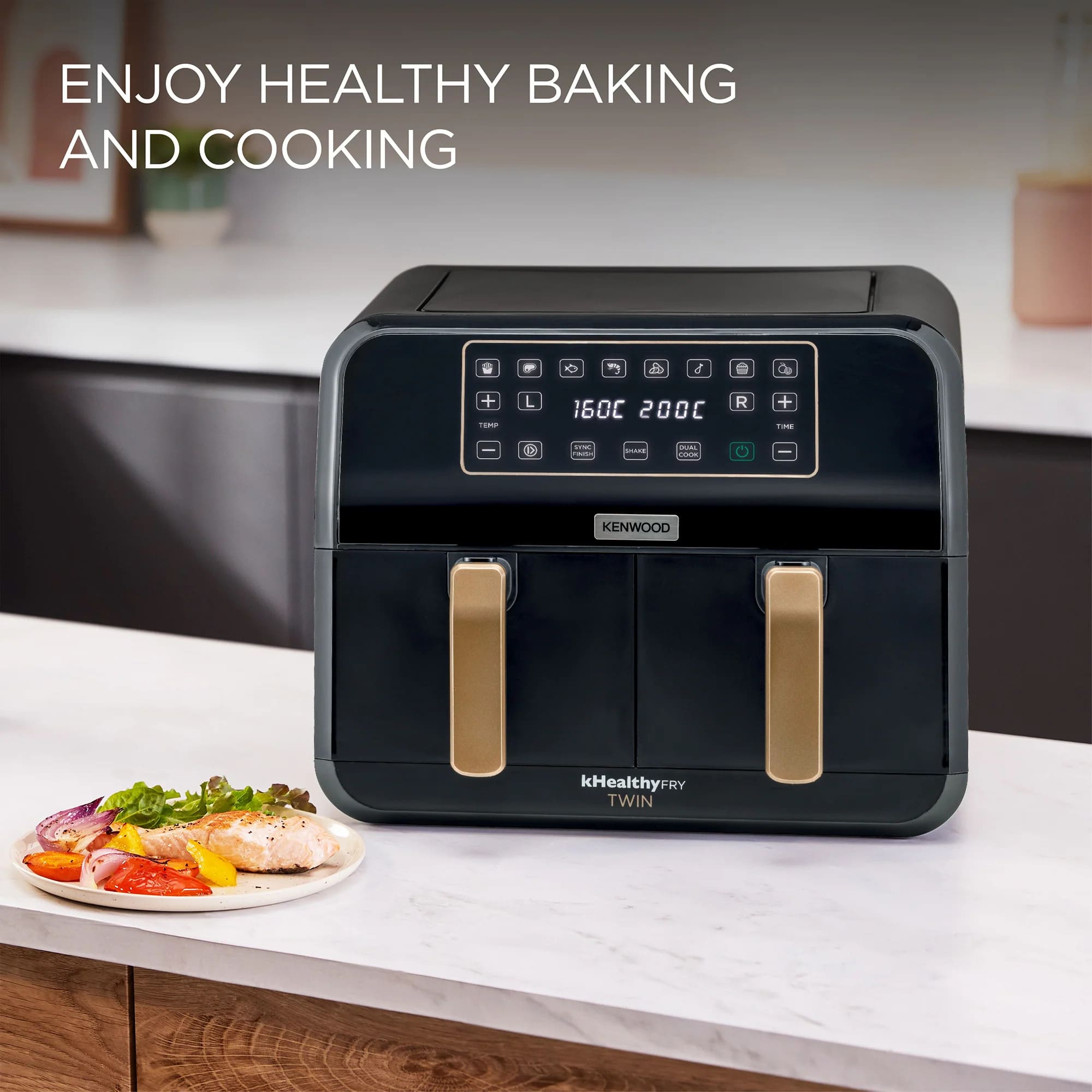 Kenwood HFP70.000BK 11L Healthy FRY Air Fryer & Oven - Image 7