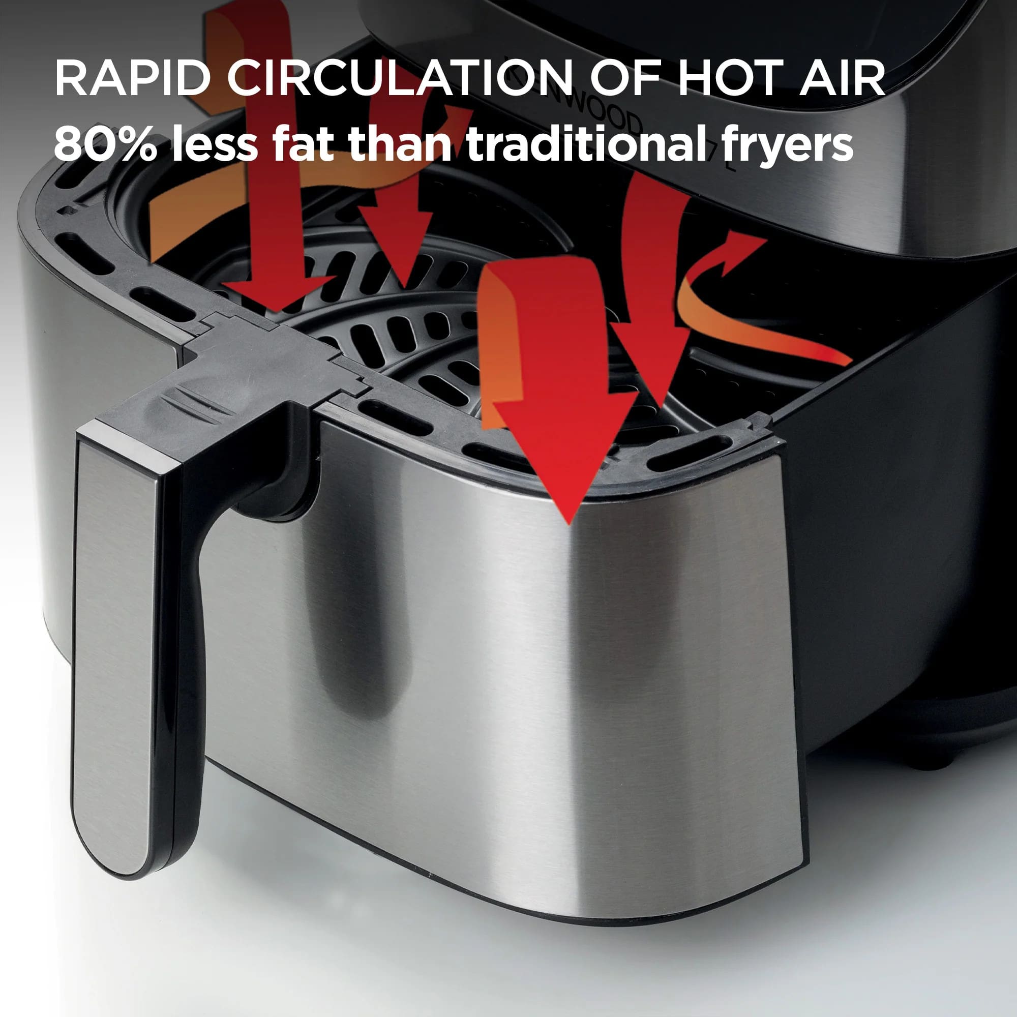 Kenwood 00C462800KEZA 7L Stainless Steel Air Fryer - HFM80.000SS - Image 6