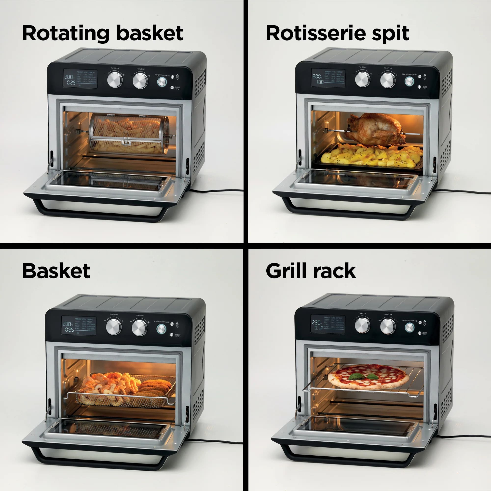 Kenwood MOA25.600BK 25L Airfryer Oven - Image 4
