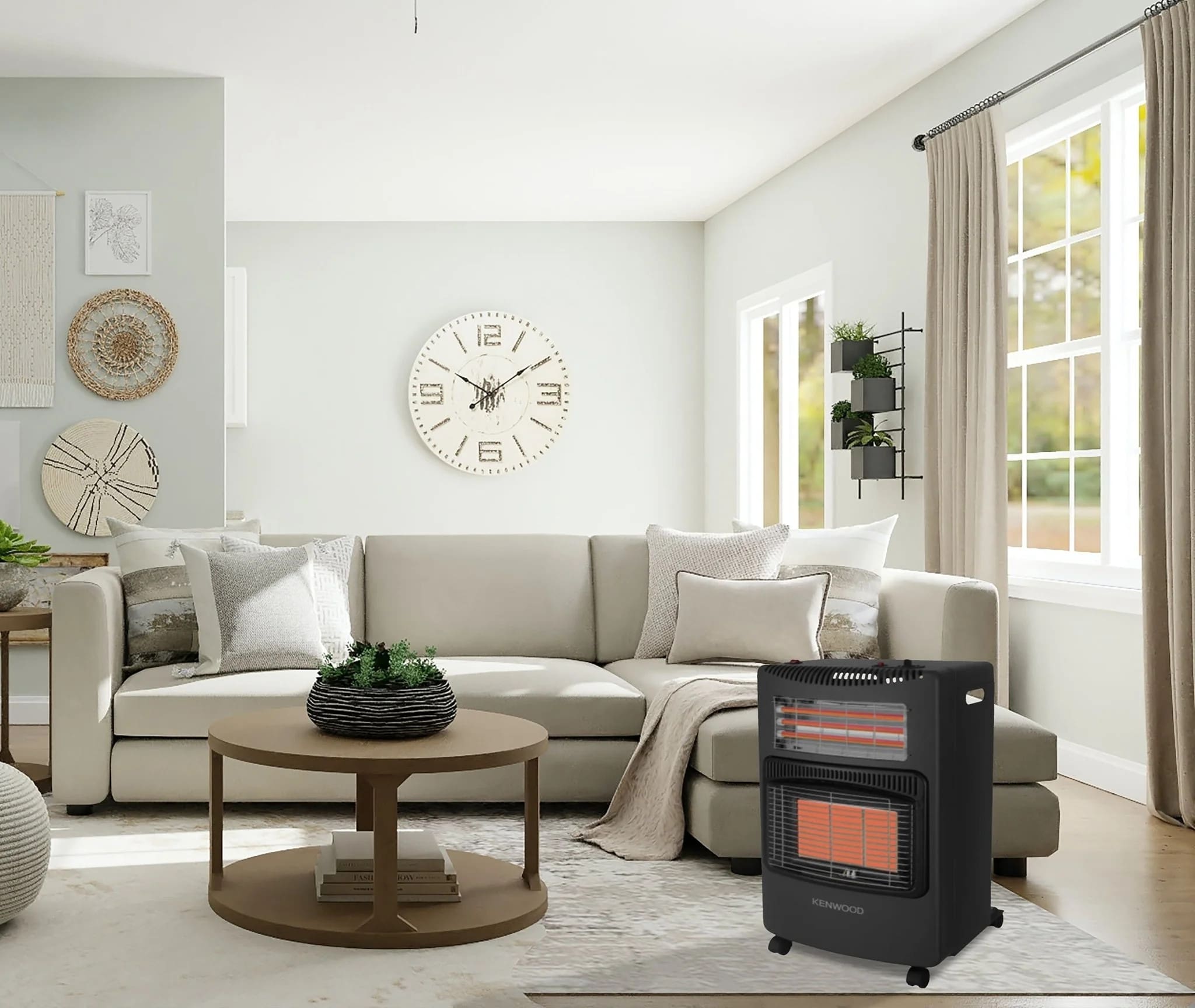 Kenwood GHE30.000BK Foldable Gas & Electric heater - Image 8