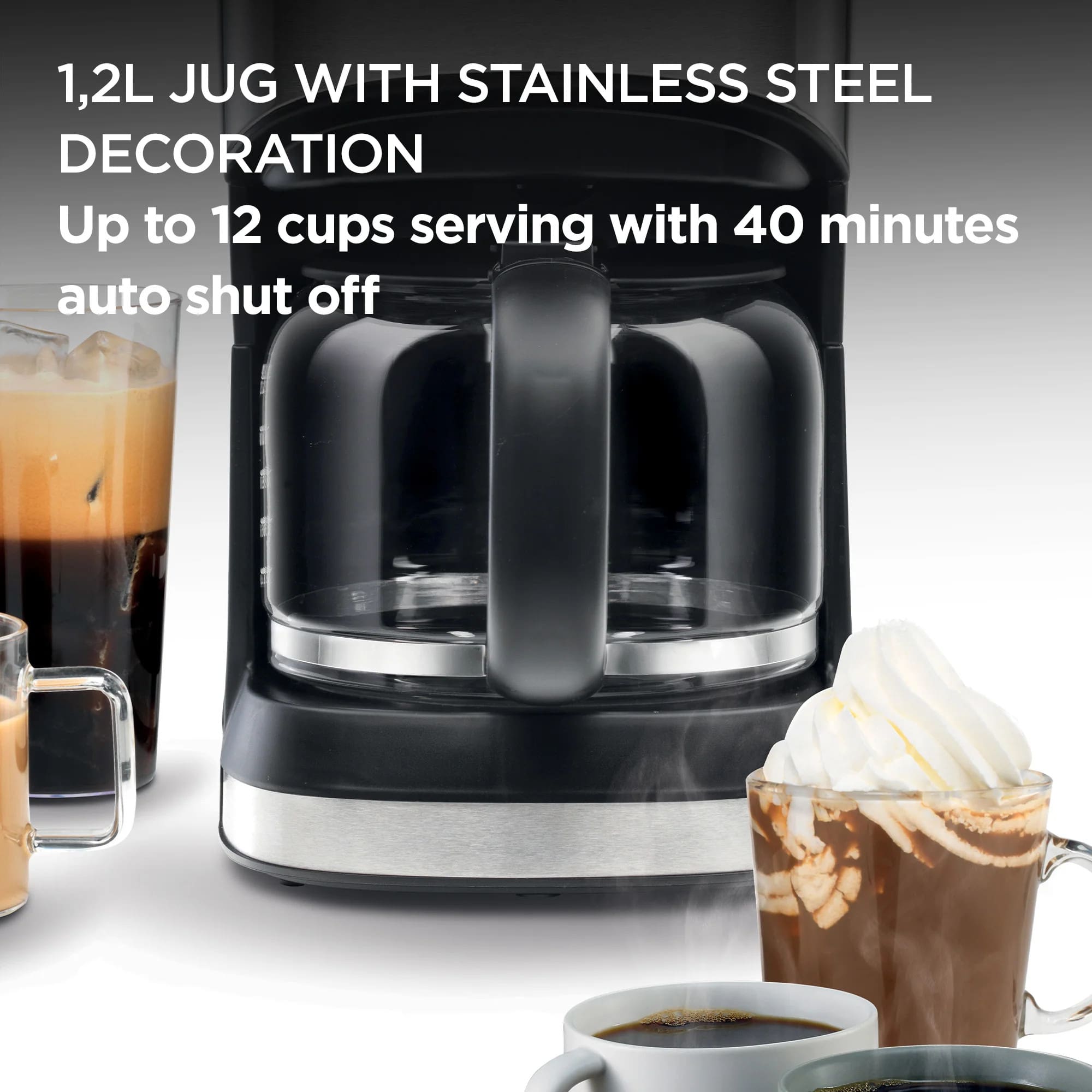 Kenwood CMM10.000BM Drip Coffee Machine - Image 6
