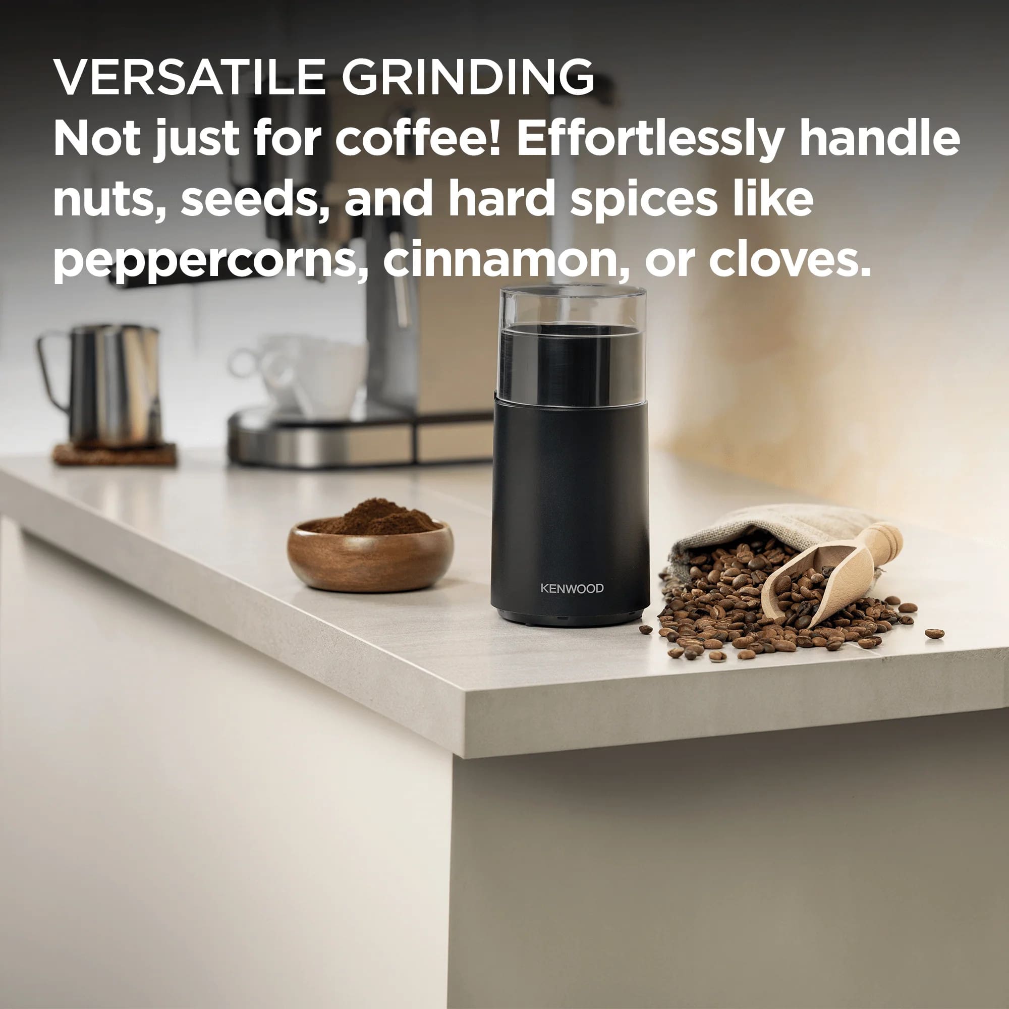 Kenwood 00M302500KEZA Electric Coffee, Nut & Spice Grinder 200W - Image 3
