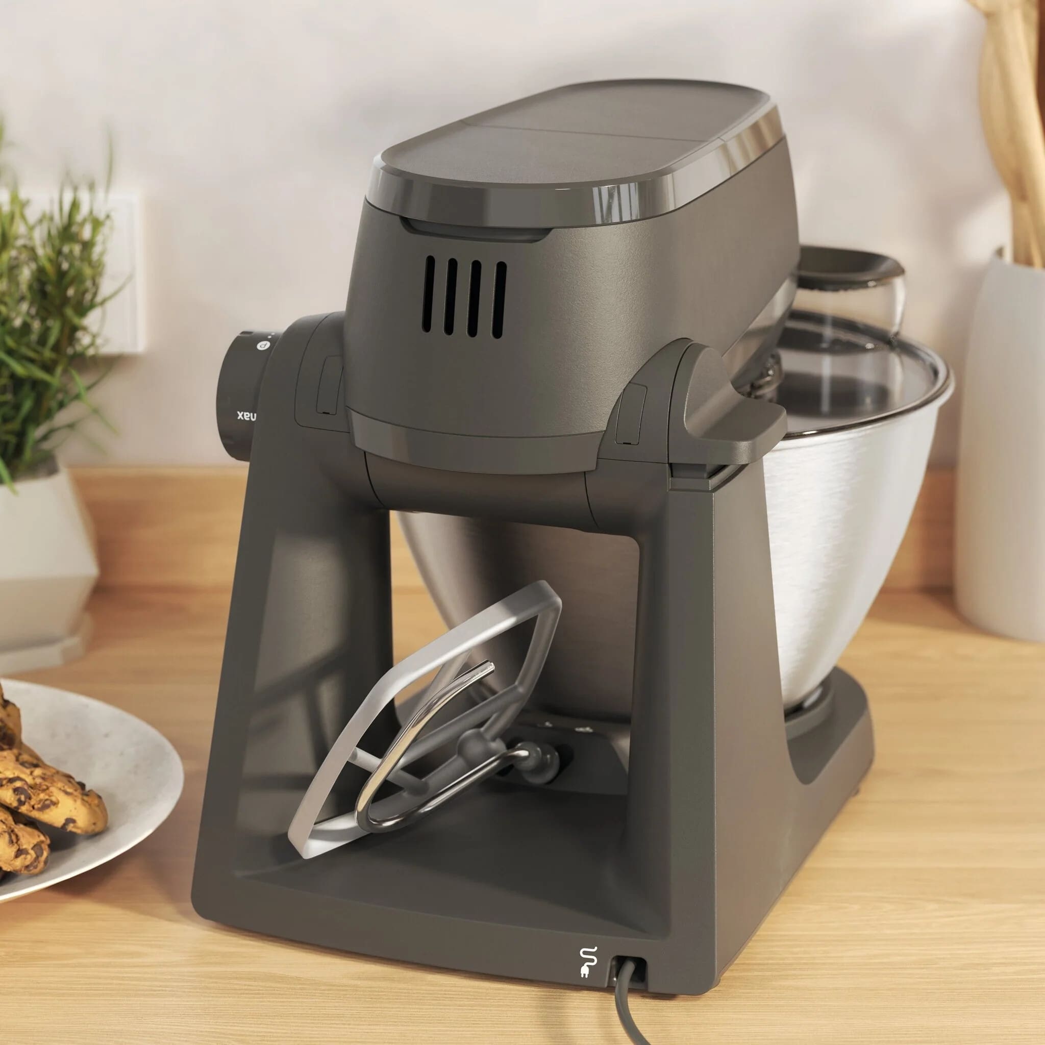 Kenwood KHC30.050GY Multi-tasker Stand Mixer in Grey with Mixer and Food Processor - Image 9