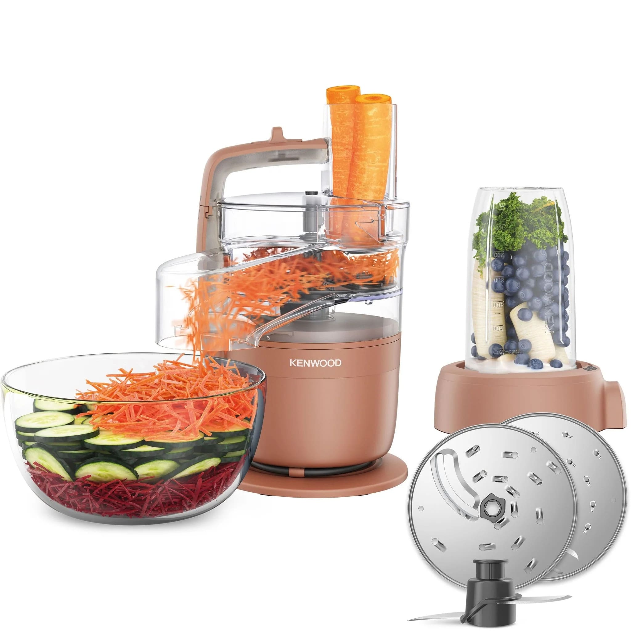 Kenwood FDP23.380RD Blend & Go Blender & Food Processor - Image 5