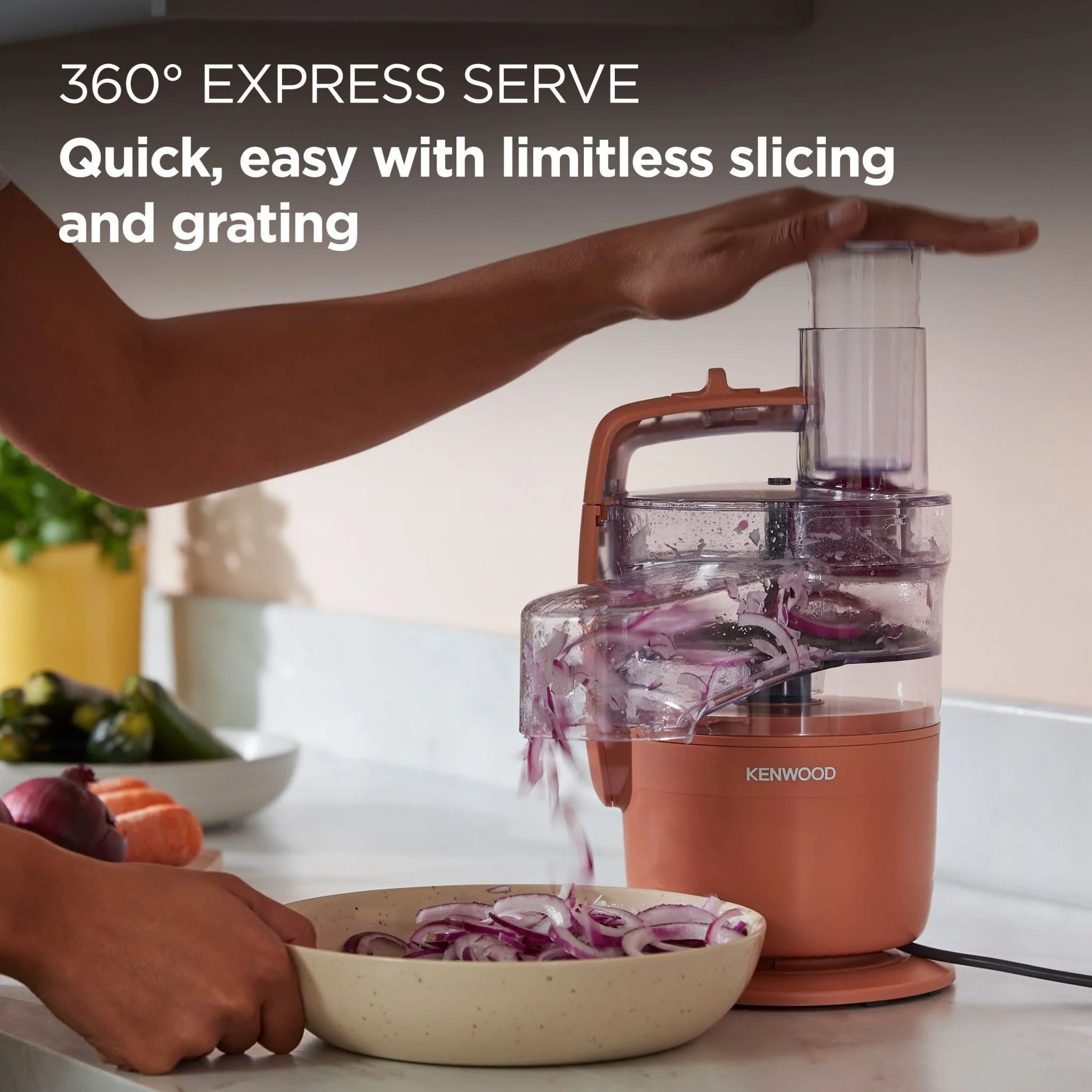 Kenwood FDP23.380RD Blend & Go Blender & Food Processor - Image 7
