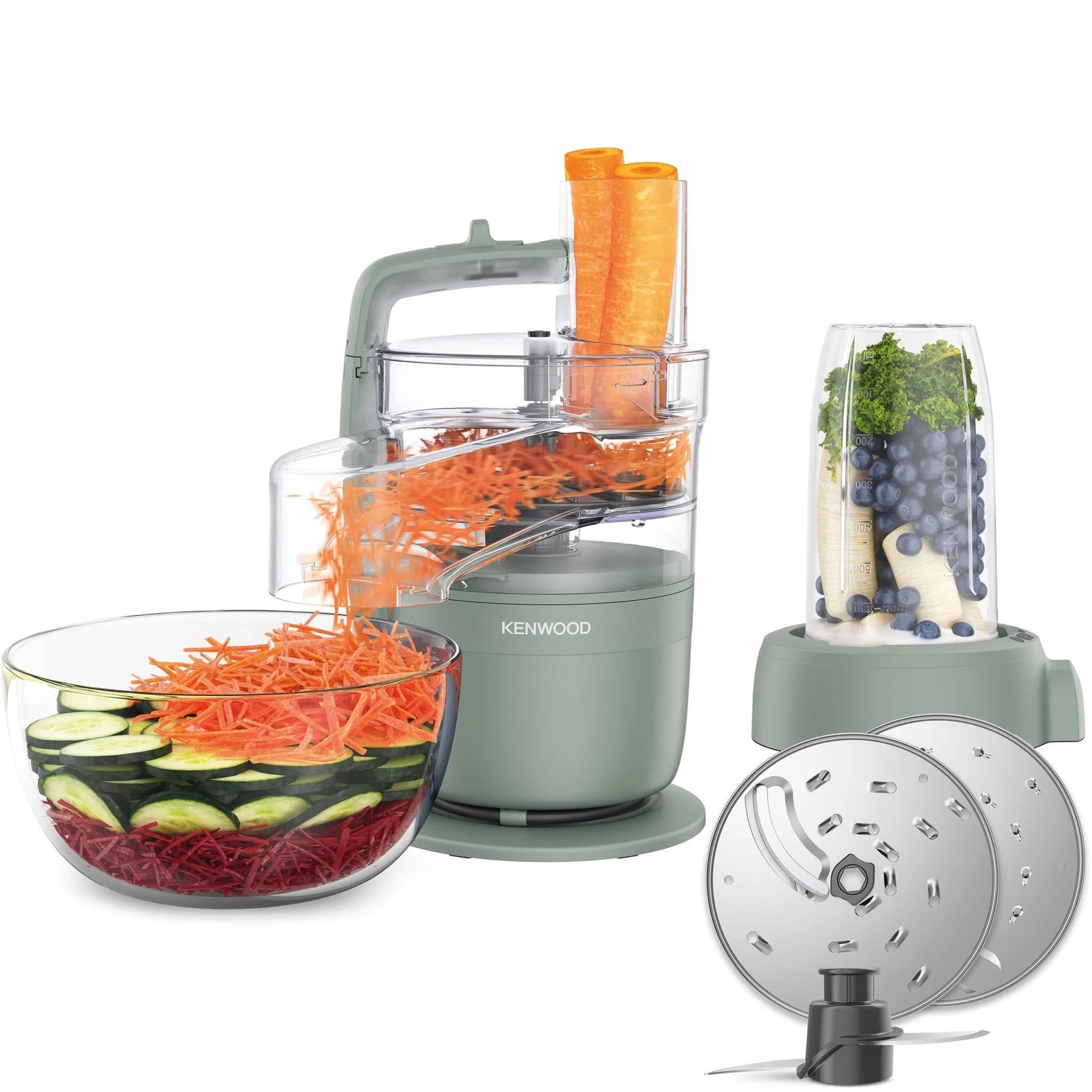 Kenwood FDP23.380GR Blend & Go Blender & Food Processor - Image 5