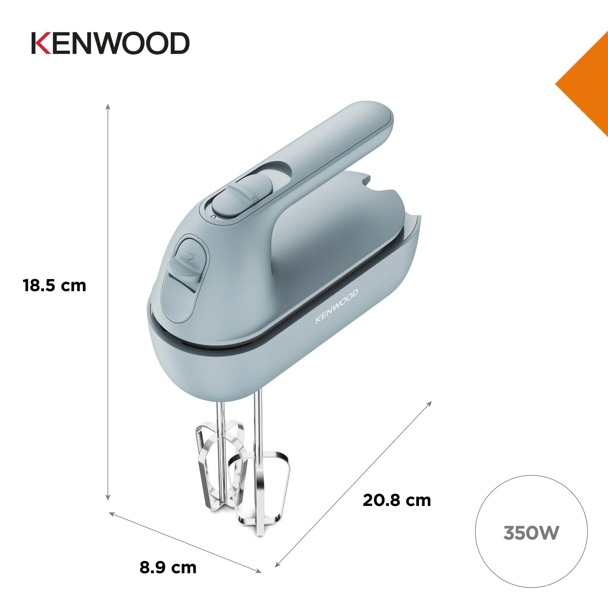 Kenwood 0W22210034 HMP40.00GY QuickMix Go Hand Mixer - Image 3