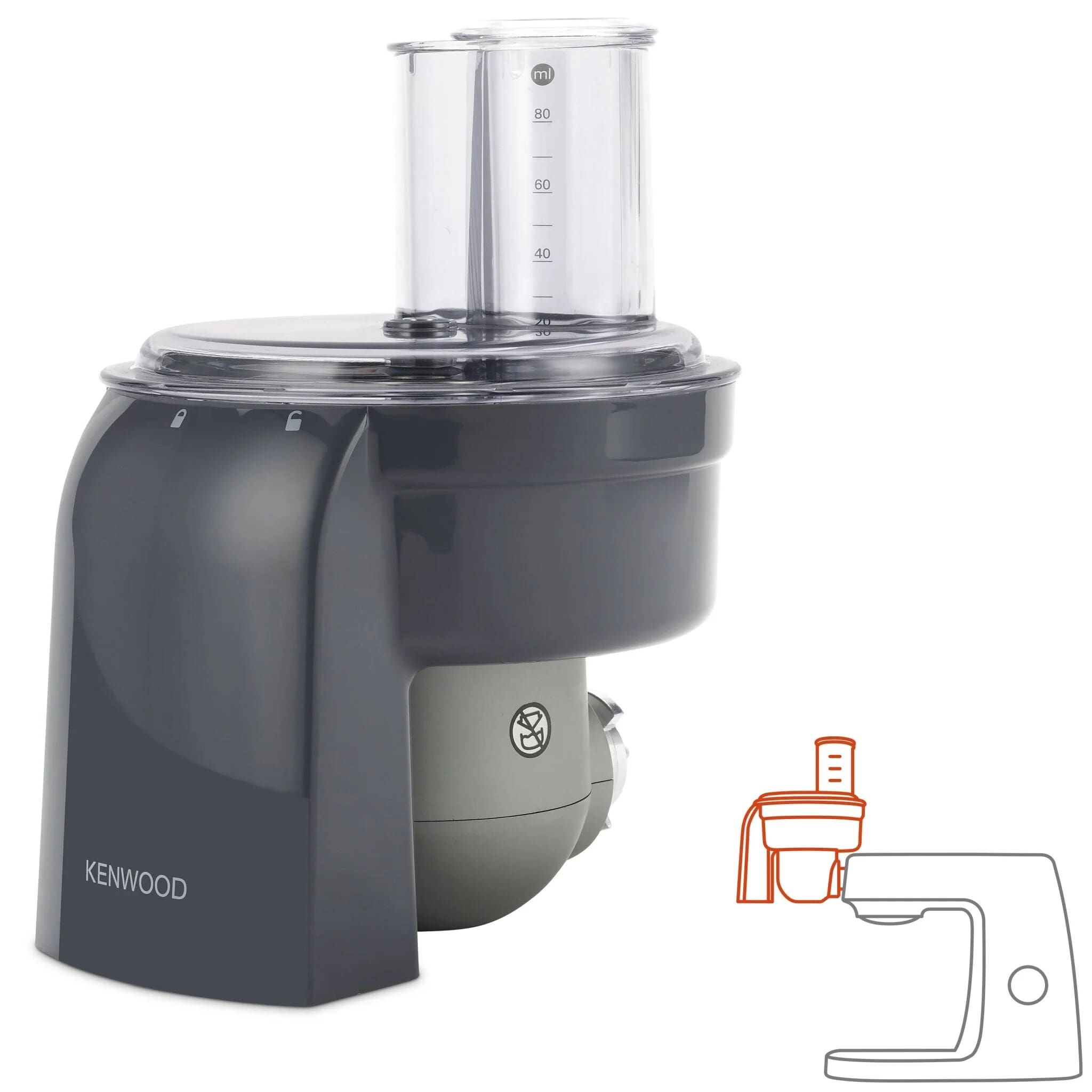 Kenwood KAX400PL Dicing Attachment