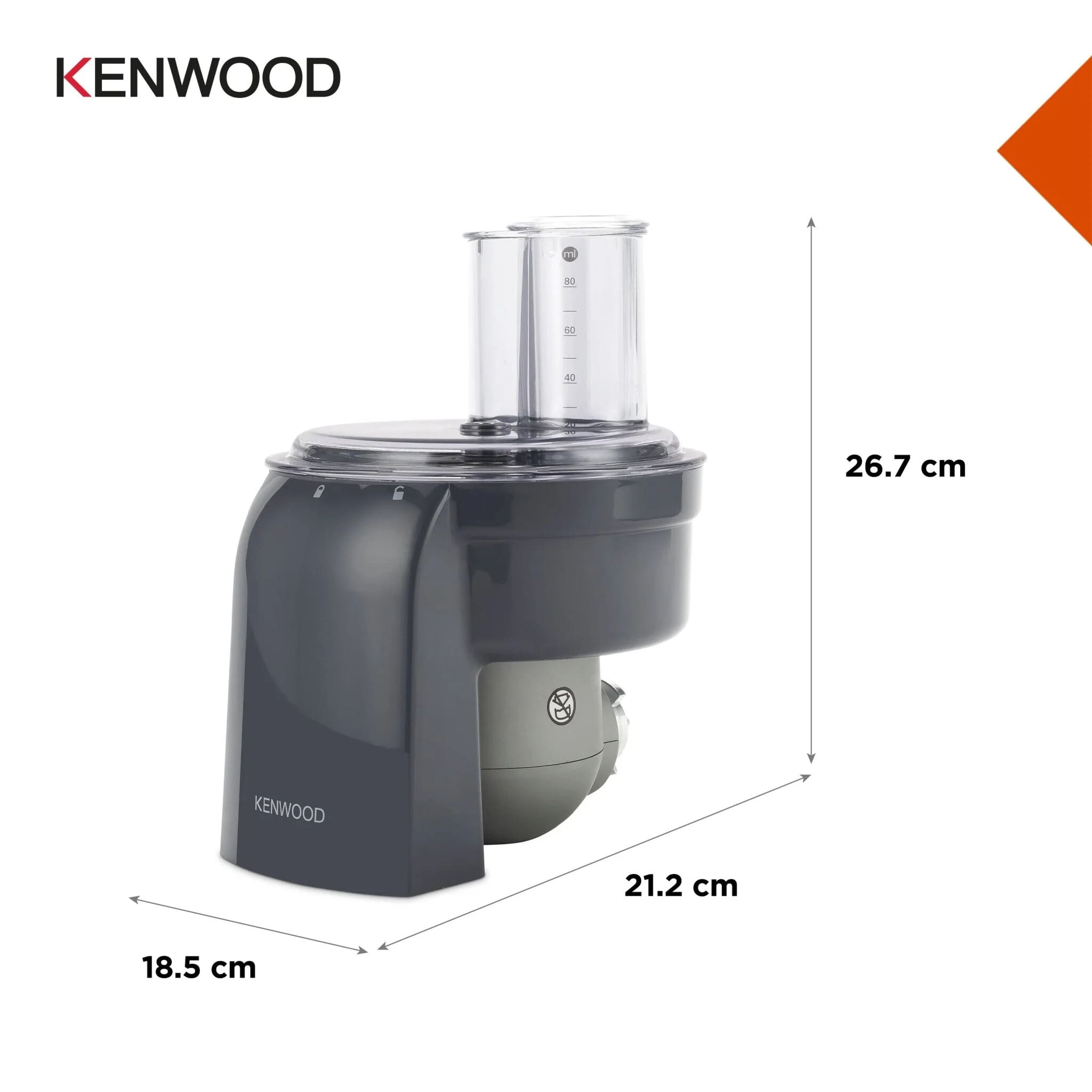 Kenwood KAX400PL Dicing Attachment - Image 2