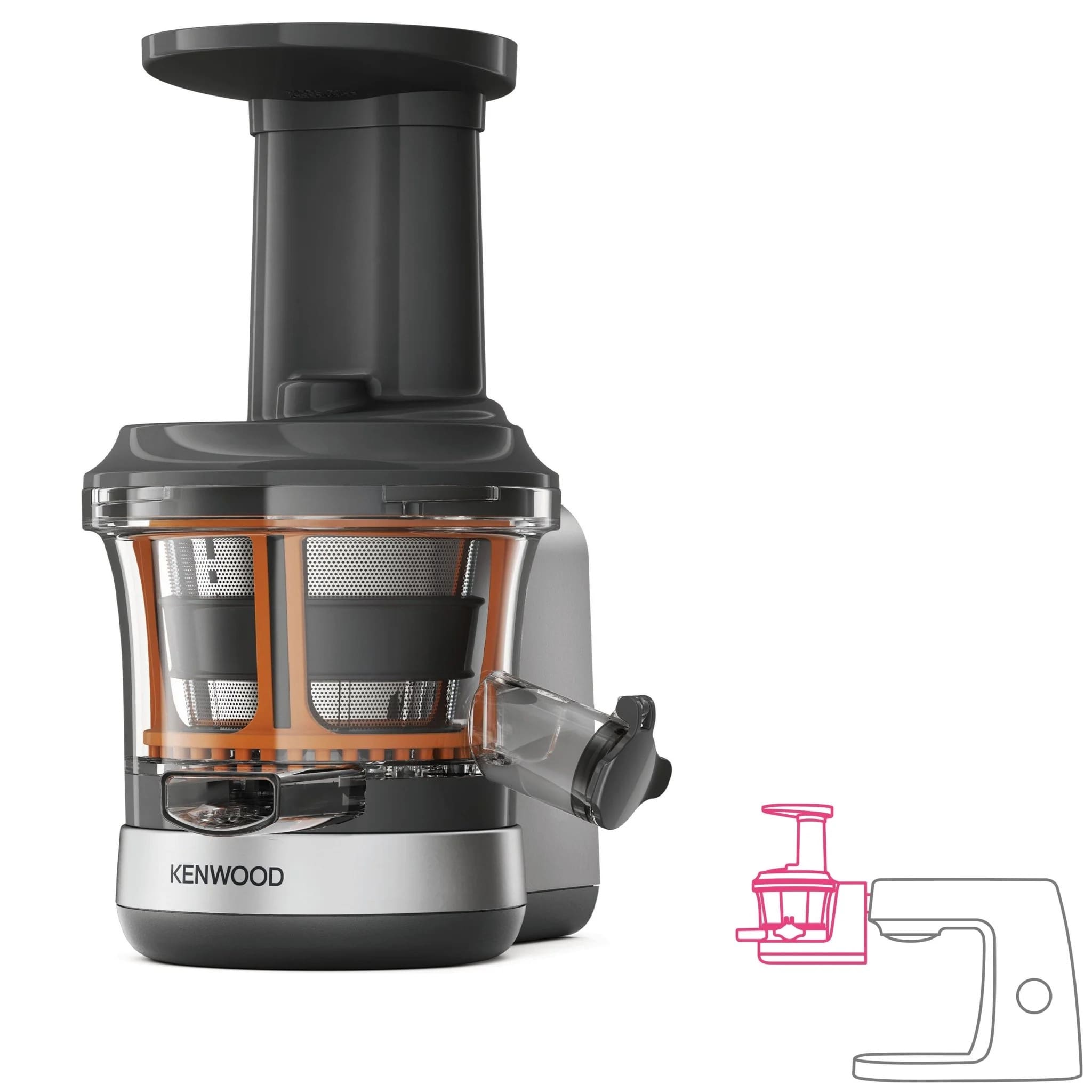 Kenwood KAX720PL PureJuice Slow Press Juicer Attachment - Image 4