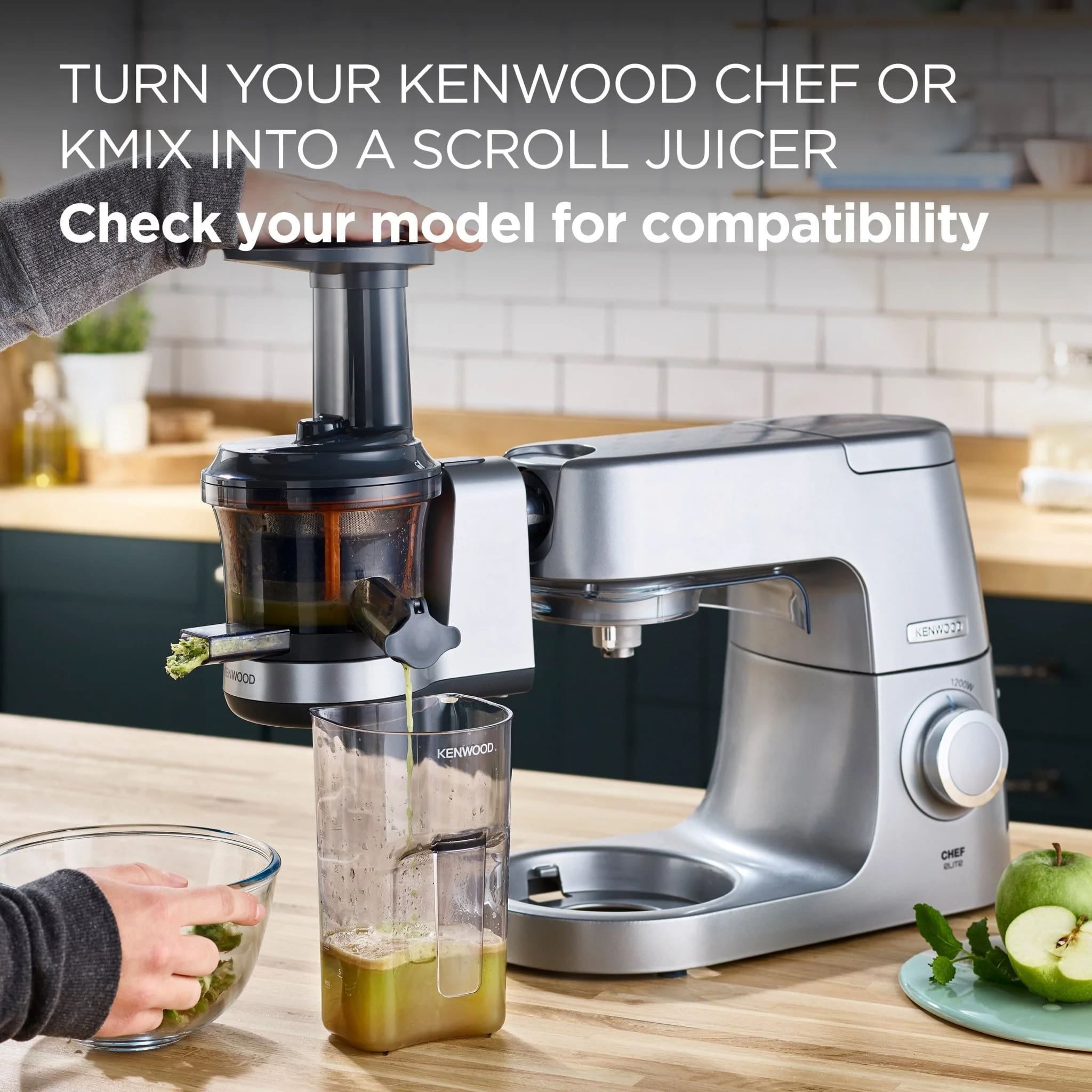 Kenwood KAX720PL PureJuice Slow Press Juicer Attachment - Image 5
