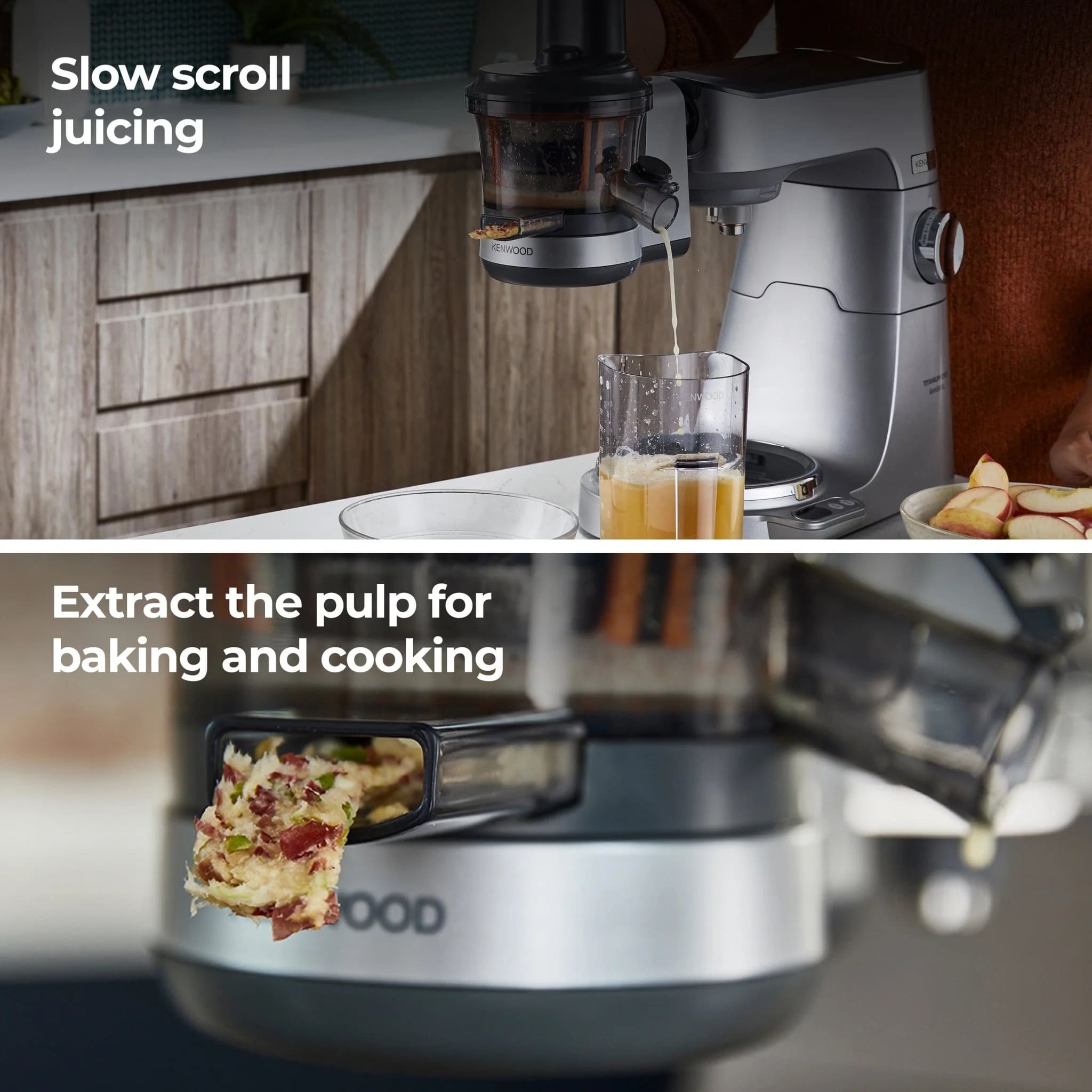 Kenwood KAX720PL PureJuice Slow Press Juicer Attachment - Image 7