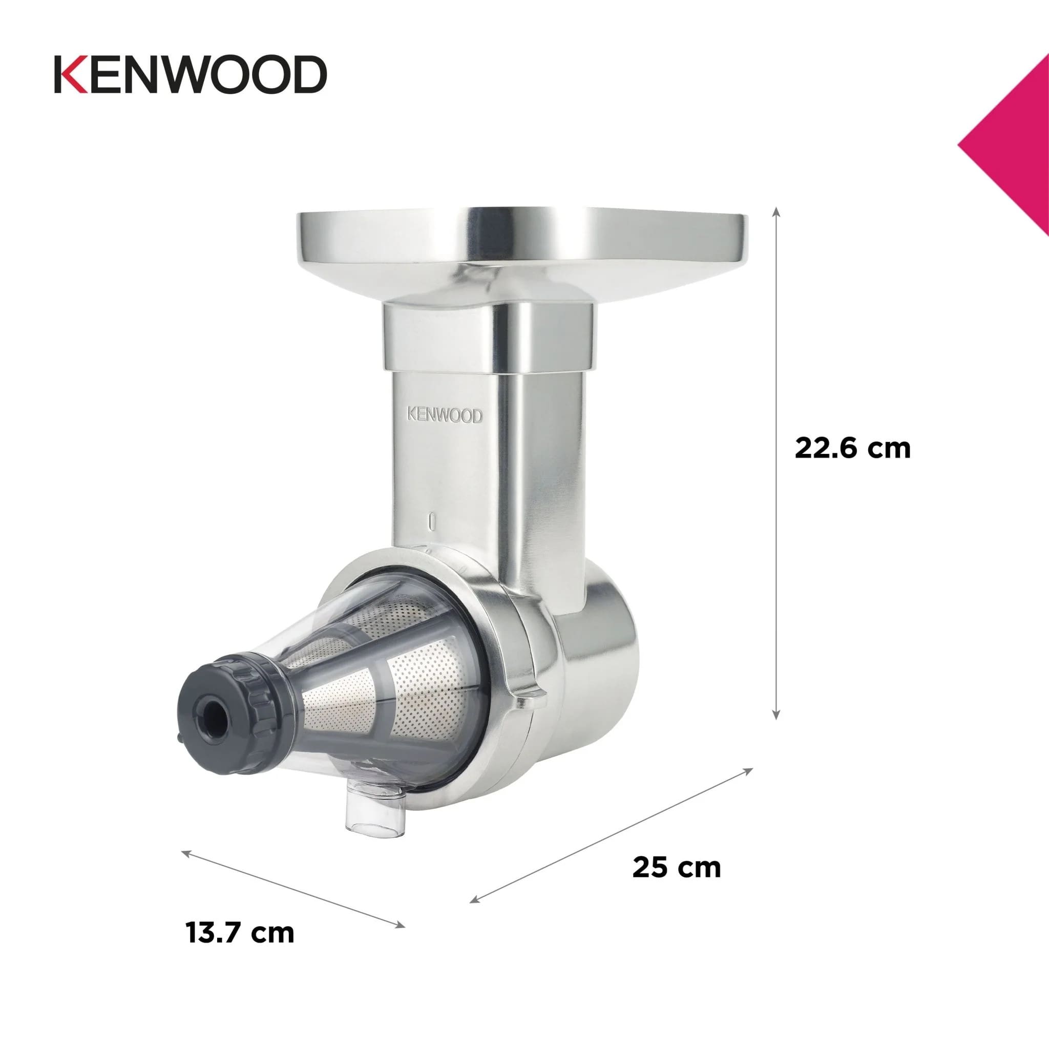 Kenwood KAX644ME Fruit Press Attachment - Image 3