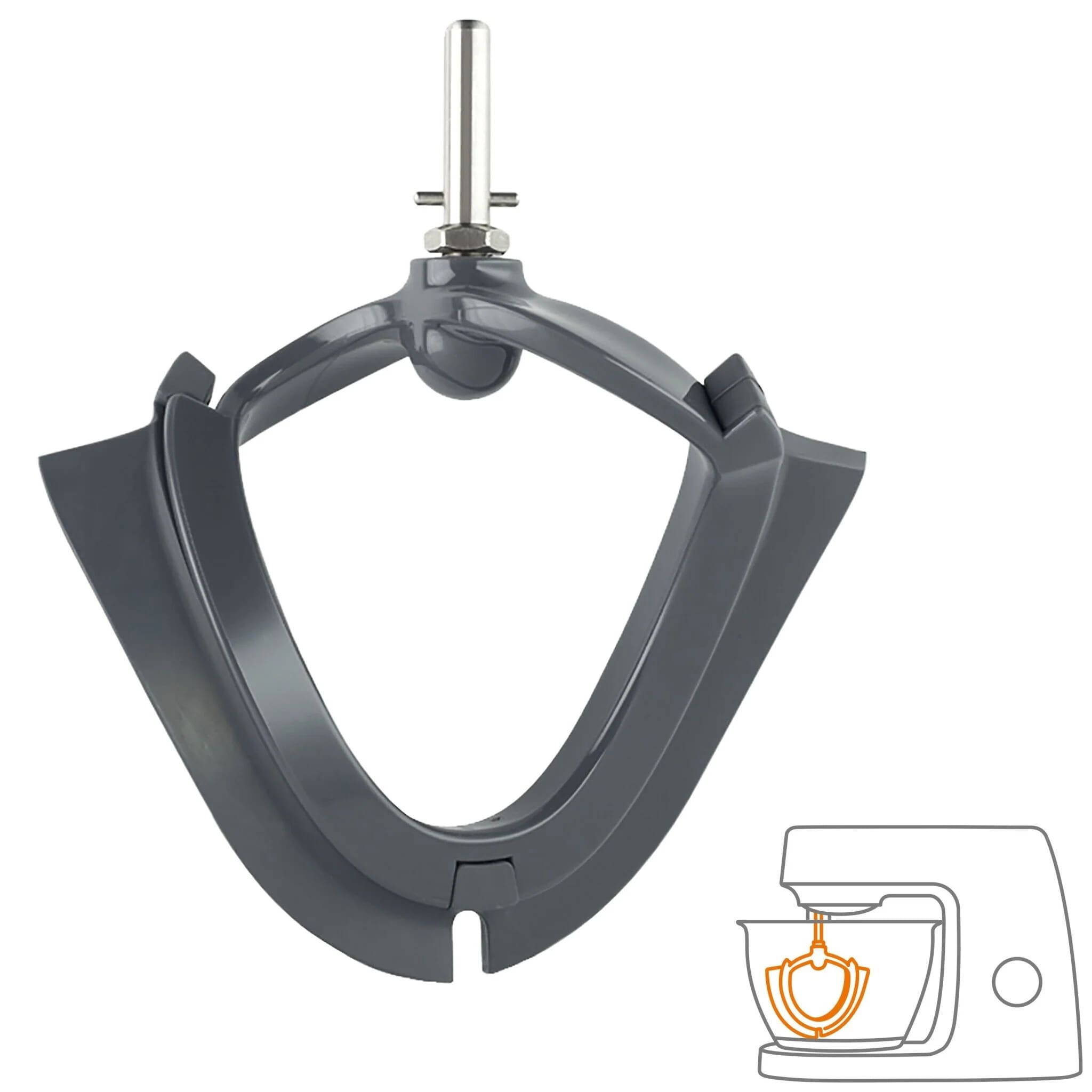 Kenwood AWAT501001 Chef- Flexi Beater Attachment - Image 4