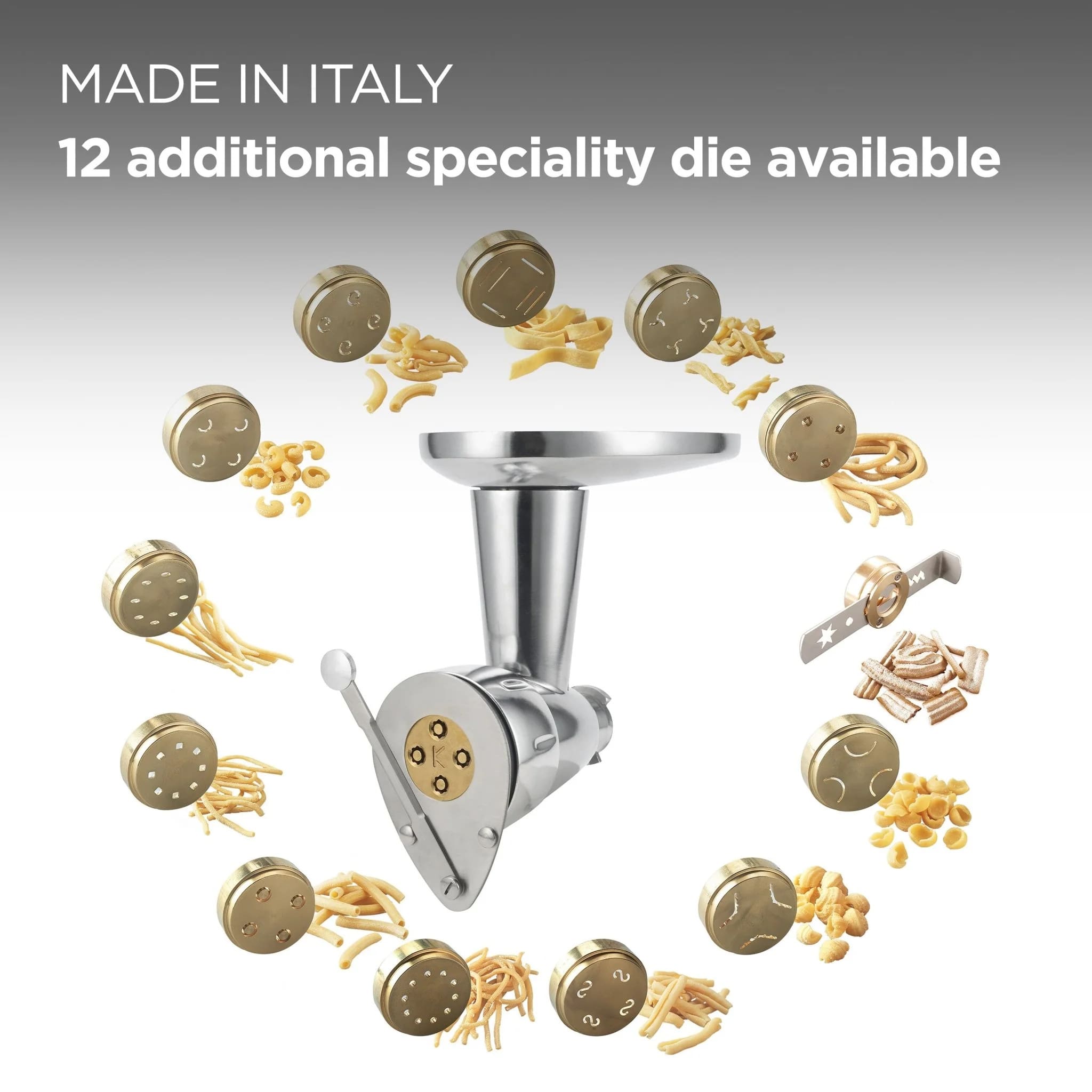 Kenwood AT910005 Metal Pasta Maker Die - Spaccatelli - Image 4