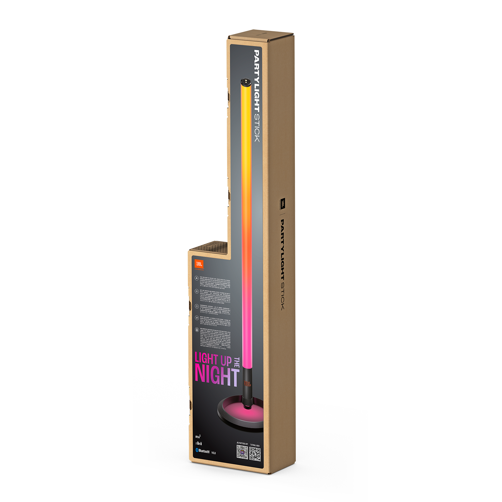 JBL Bluetooth Partylight Stick - Black - Image 8