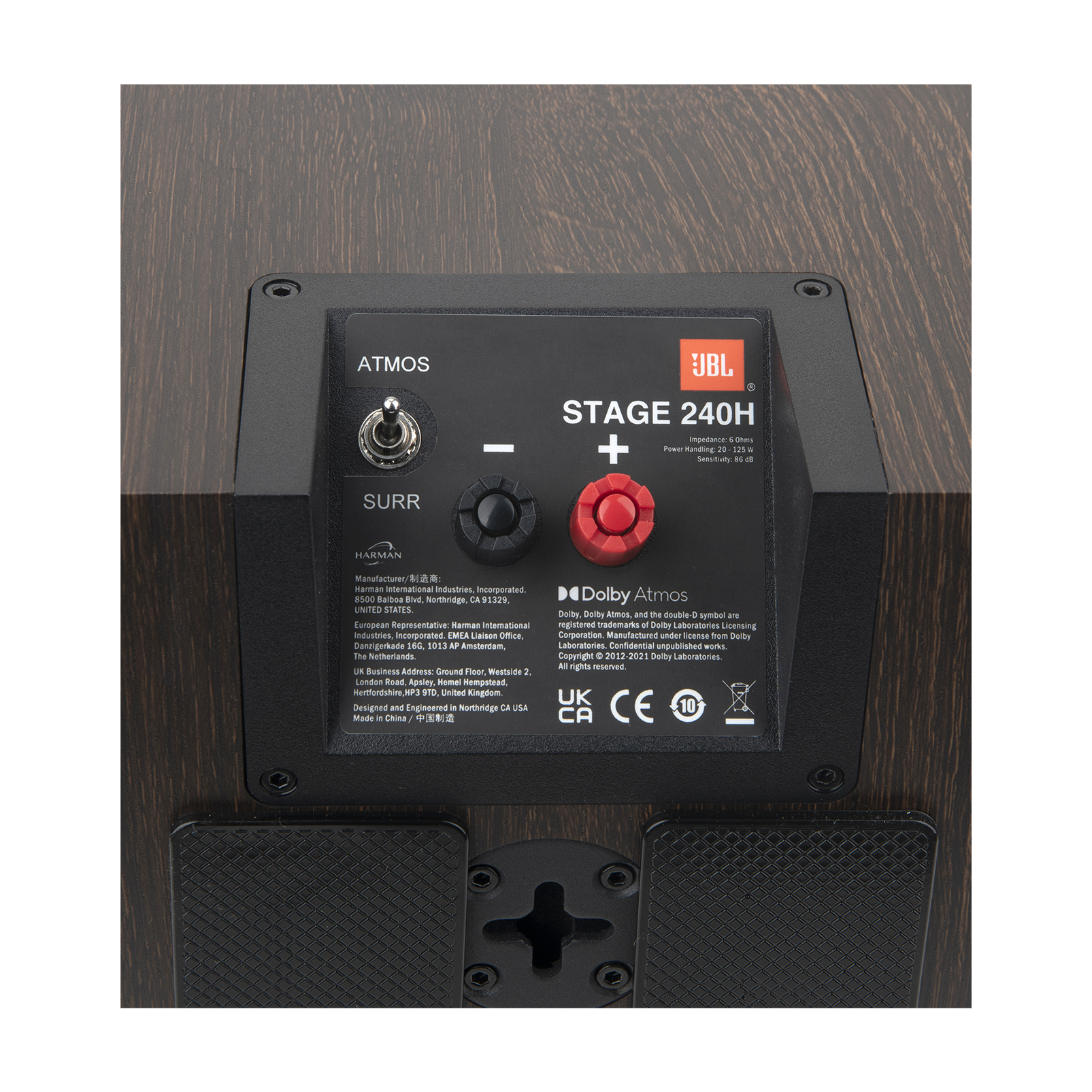JBL 240H Pair of Height Speakers-Black - Image 6