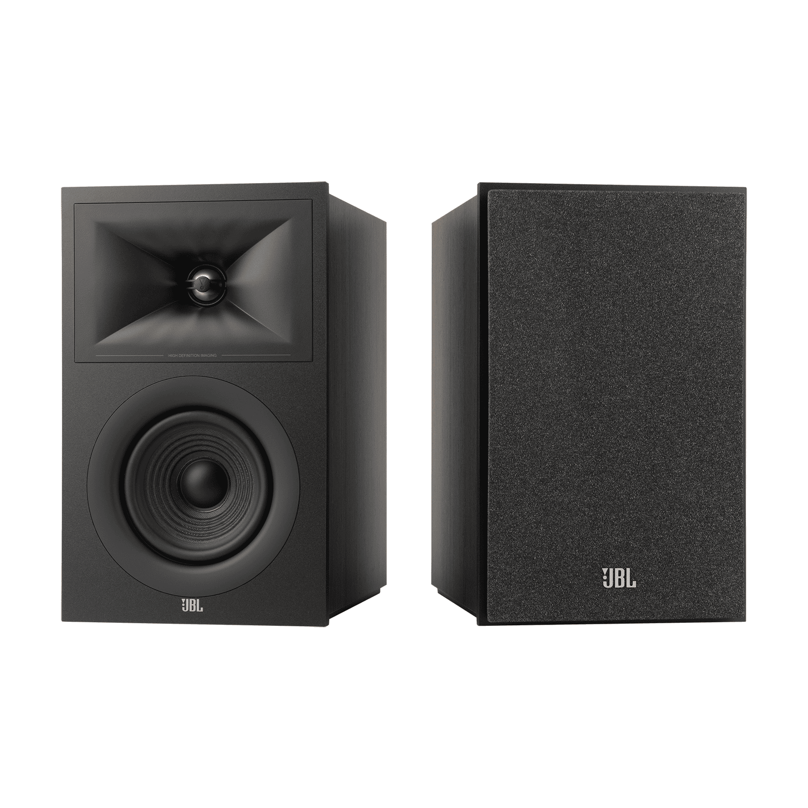 JBL 250B Pair of Bookshelf Speakers-Black