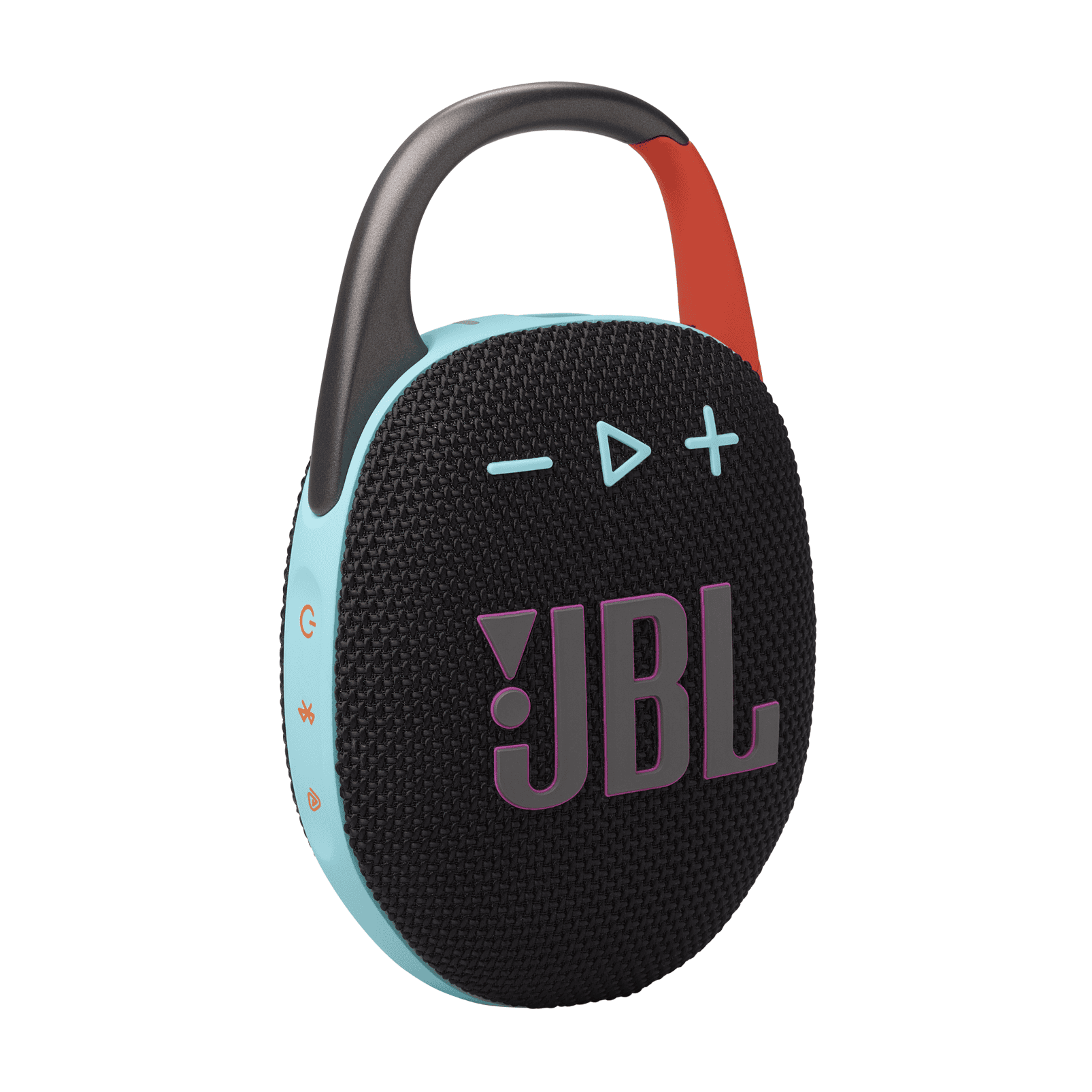 JBL Clip 5 Portable BT Speaker-Black/Orange
