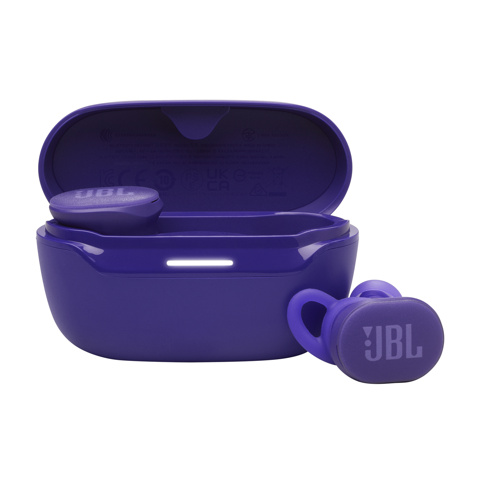 JBL Endurance Race 2 TWS Sport In Ear Headphone-Purple
