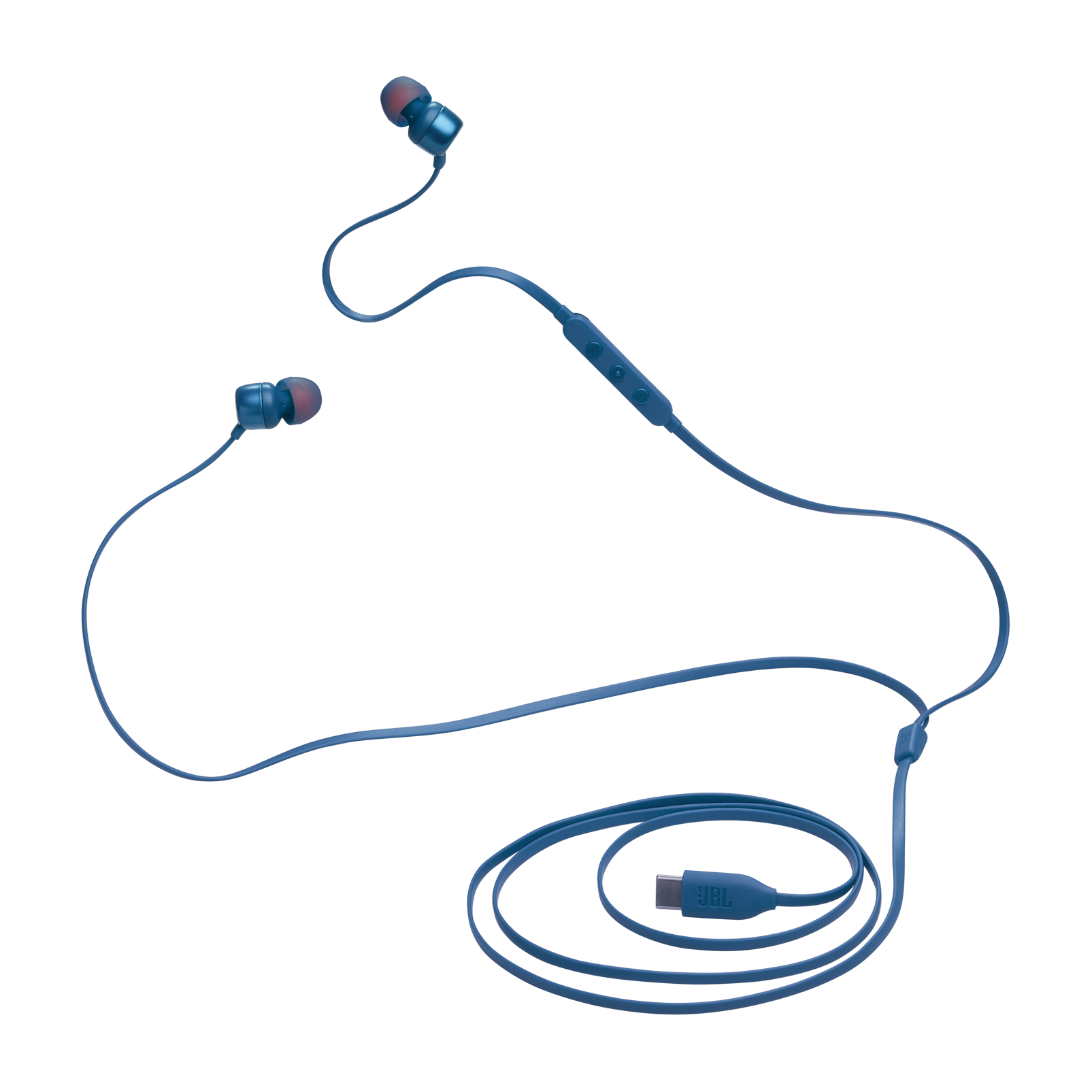 JBL Tune 310C Hi-Res USB-C Wired In Ear Headphone-Blue - Image 3