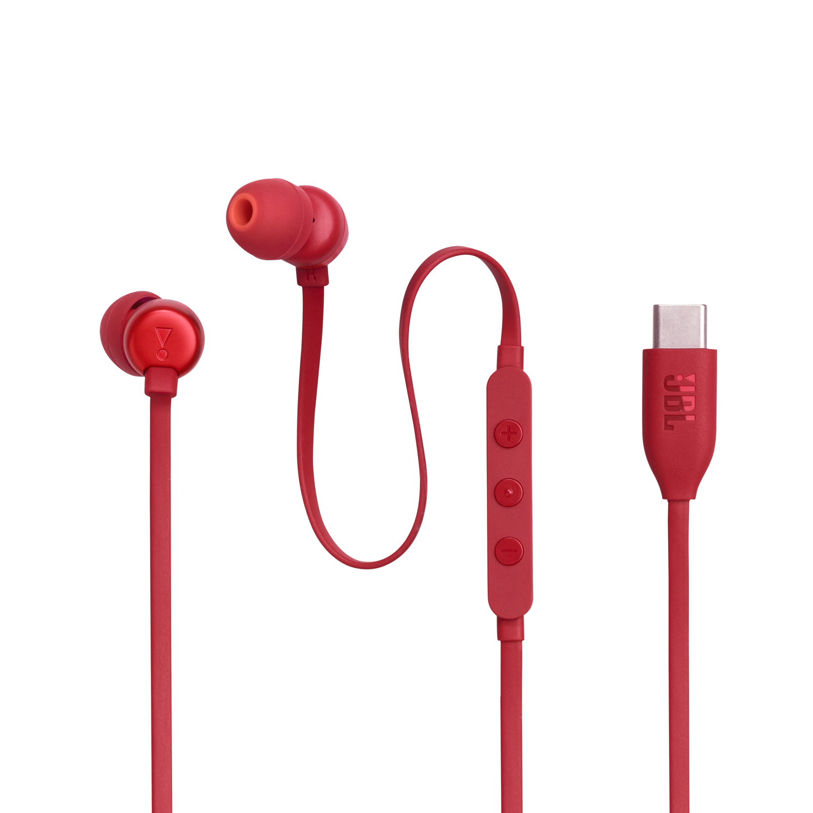 JBL Tune 310C Hi-Res USB-C Wired In Ear Headphone-Red - Image 4