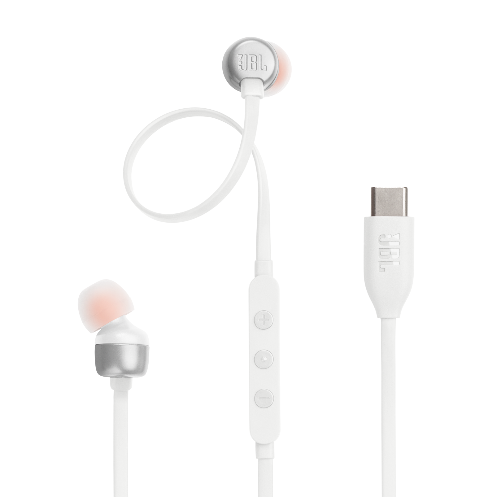 JBL Tune 310C Hi-Res USB-C Wired In Ear Headphone-White