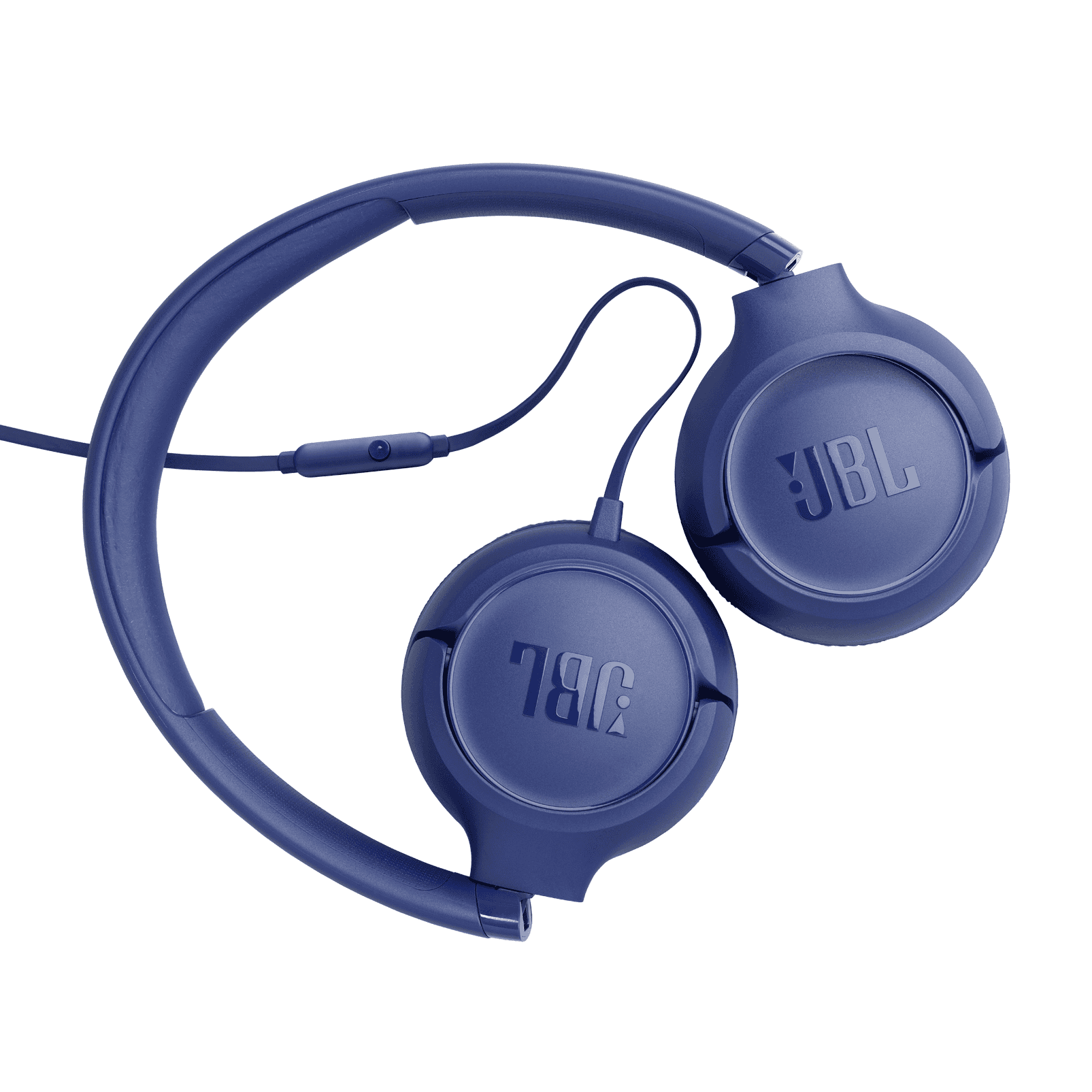 JBL Tune 530 Wired On Ear Headphone-Blue - Image 7