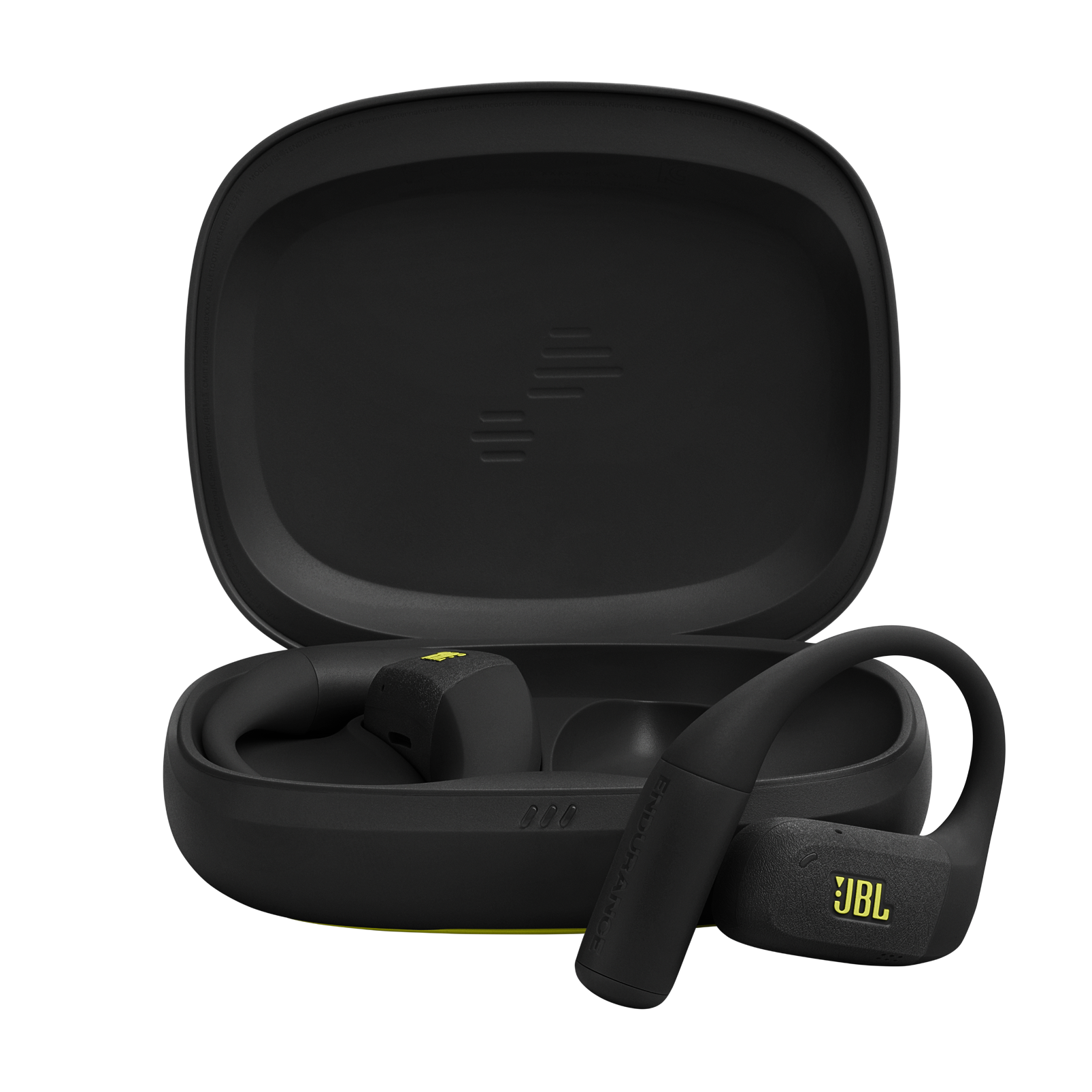 JBL Endurance Zone TWS Open Ear Headphone-Black/Lime