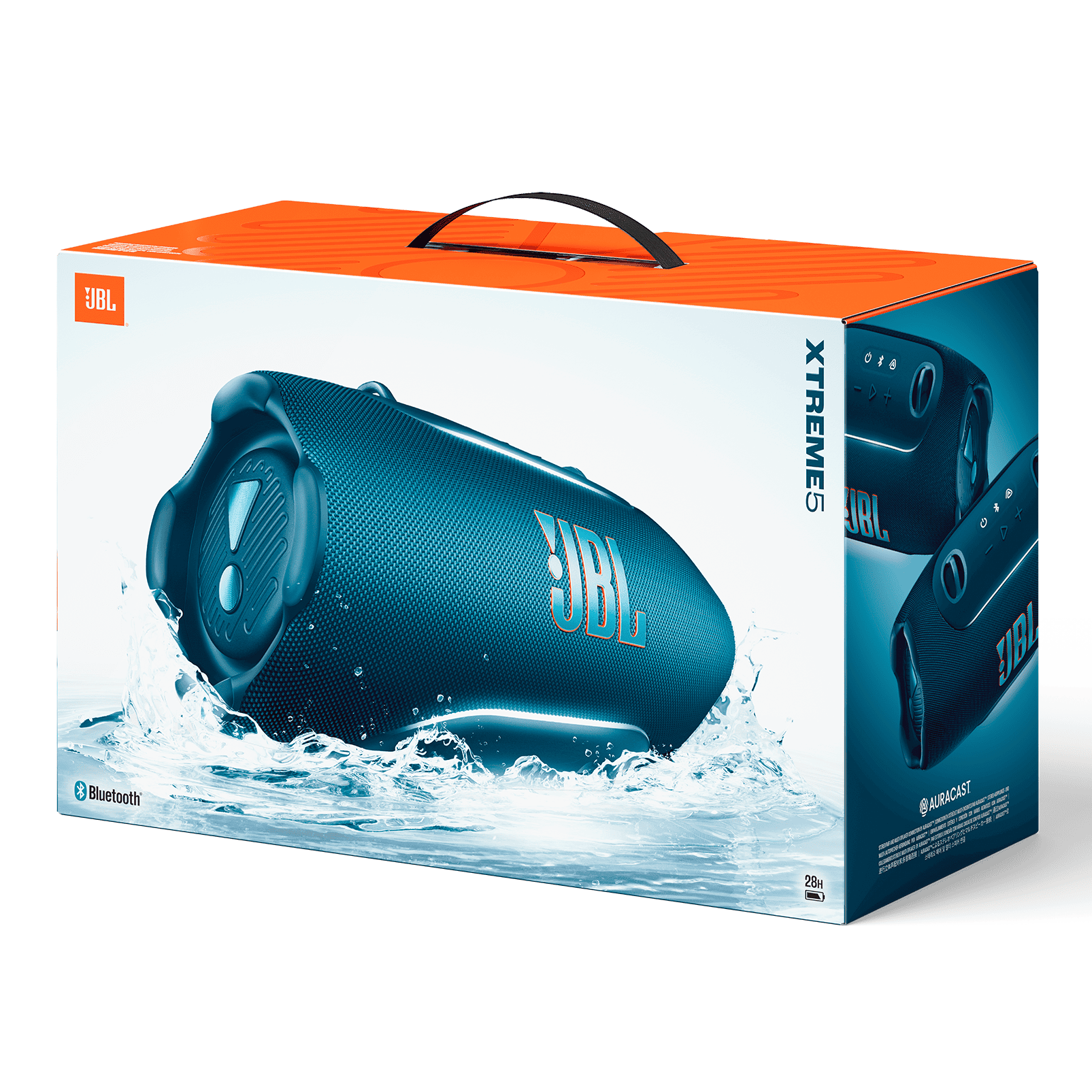 JBL Xtreme 5 Portable BT Speaker-Blue - Image 7
