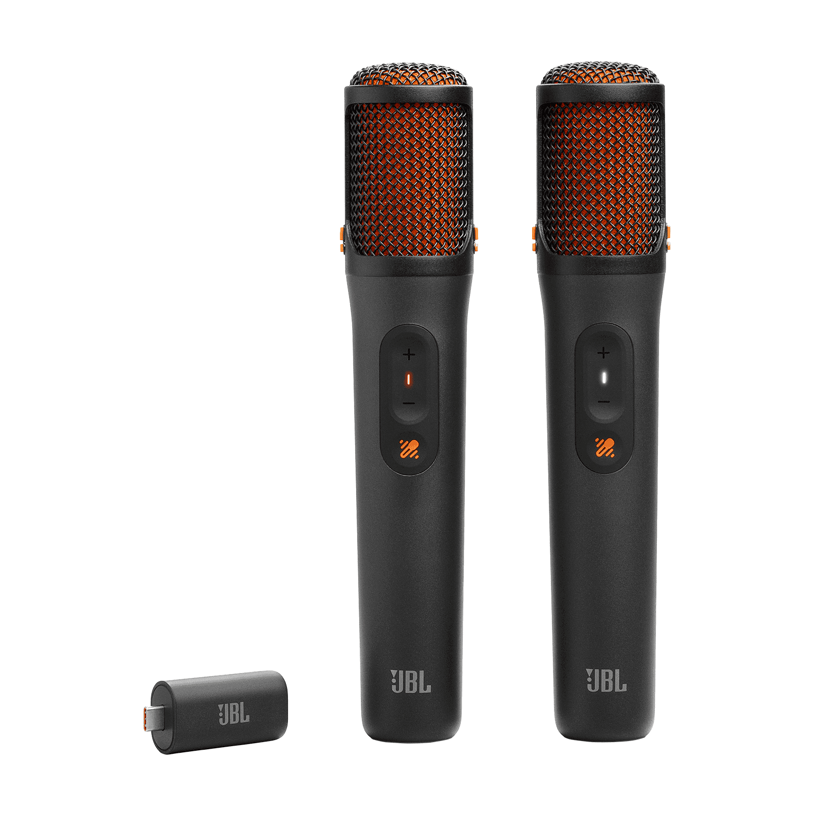 JBL Easy Sing AI Karaoke Wireless MIC + Receiver (pack of 2) - Black