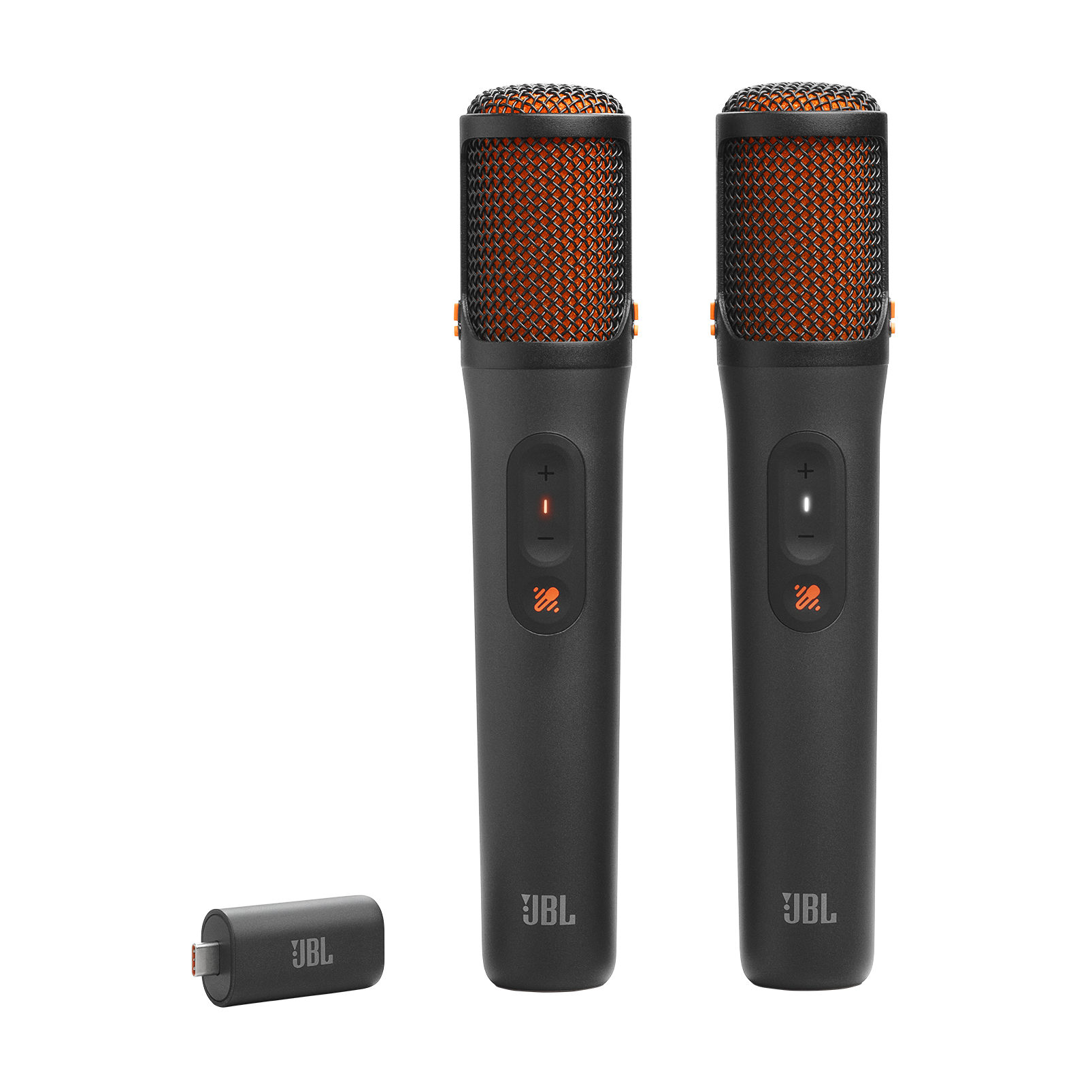 JBL Easy Sing AI Karaoke Wireless MIC + Receiver (pack of 2) - Black