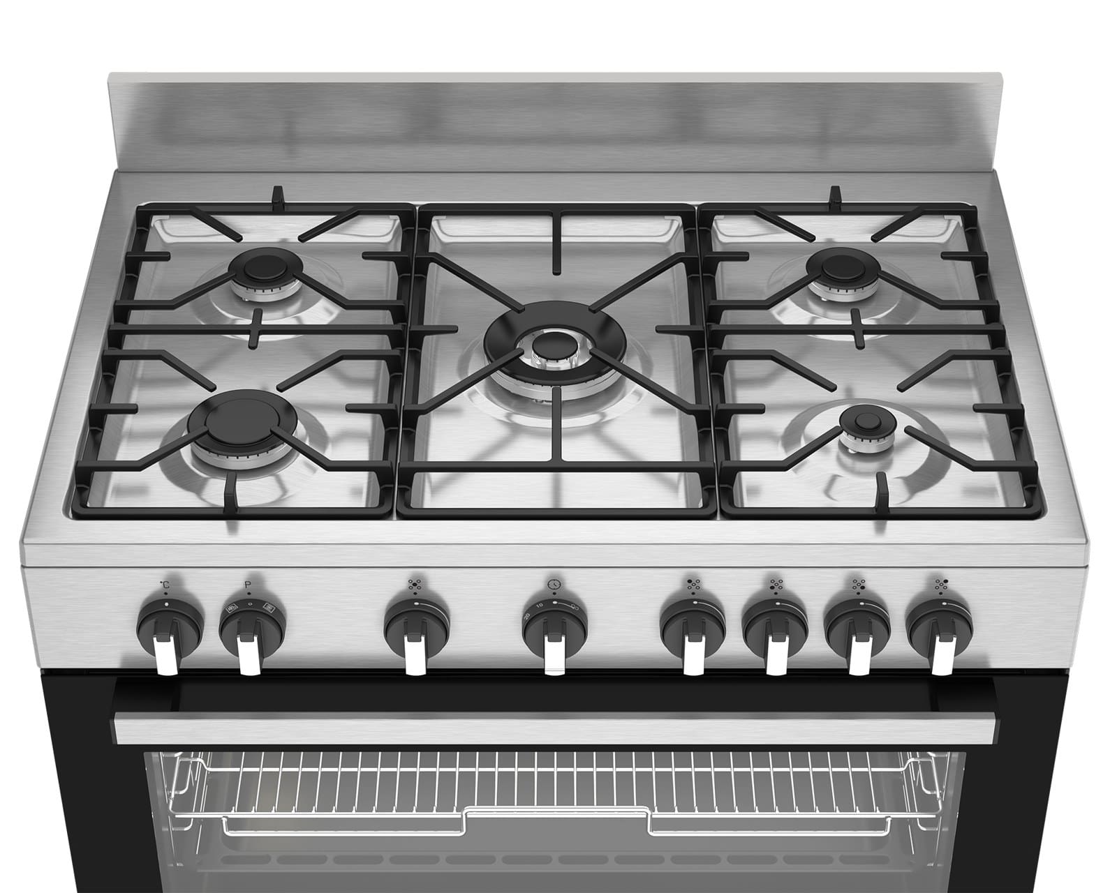 DEFY DGS90GEIX 90cm Inox Gas Electric Range Cooker Thermofan+ - Image 4