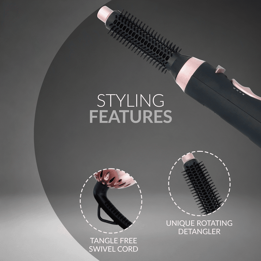 Elektra Care Aura by Elektra 400W Rose Gold Hot Airbrush - Image 3