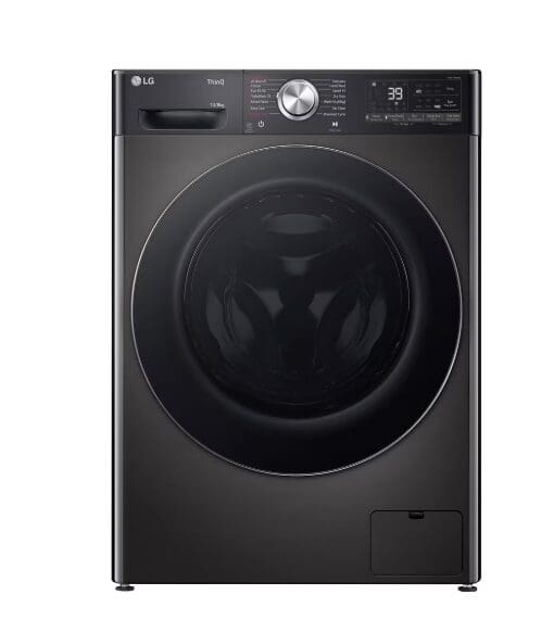 LG F4Y9LCP2ZB.APBQESA 13/8kg Black Finish Front Loader Washer Dryer Combo