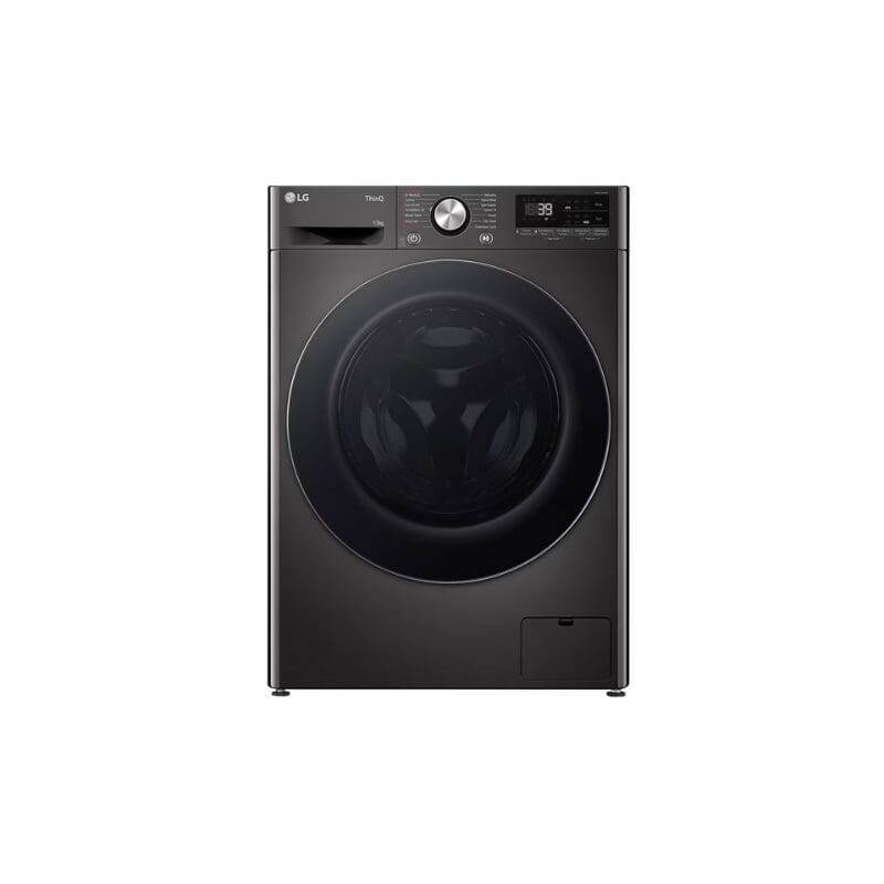 LG F4Y9LWP2ZB.APBQESA 13Kg Front Loader with AI DD™ & Steam+™ in Black Finish