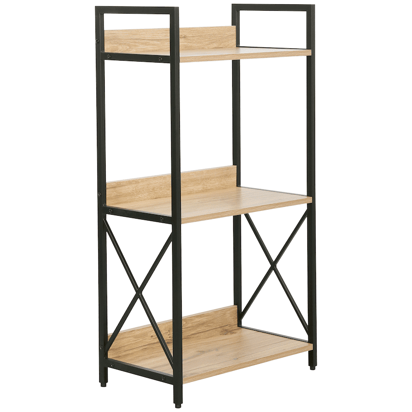 Everfurn Scandanavian Bookcase Small