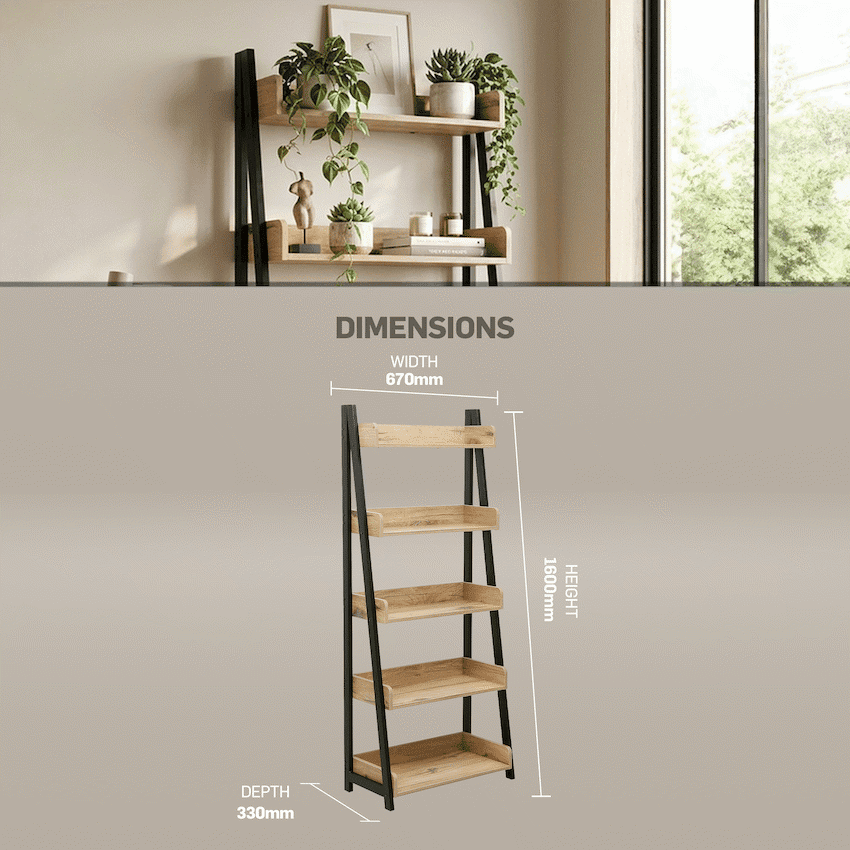 Everfurn Aegla Bookshelf - Image 2