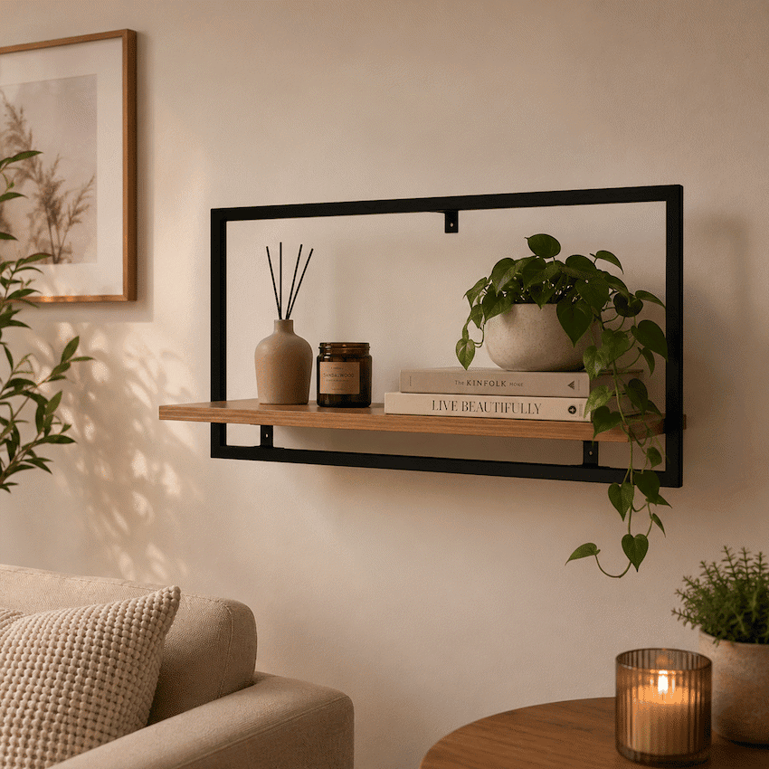 Everfurn Iris Floating Wall Shelf -Large - Image 2