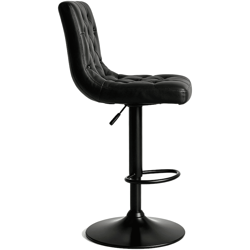 Everfurn Bayer Large Barstool Black