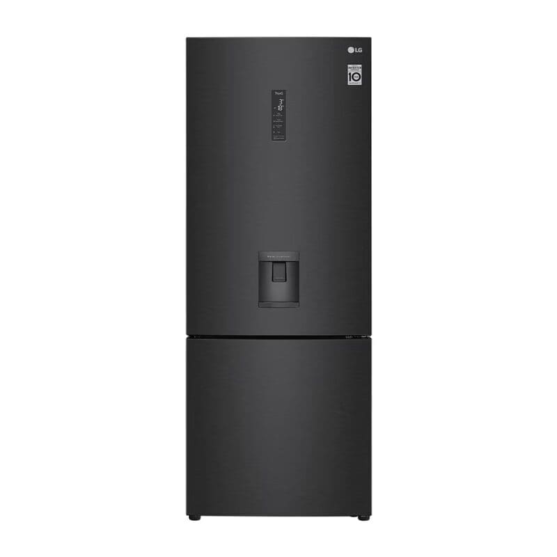 LG GC-F569NQHM.AMCQESA 446L Wide Bottom Freezer with DoorCooling⁺™ in Black Finish