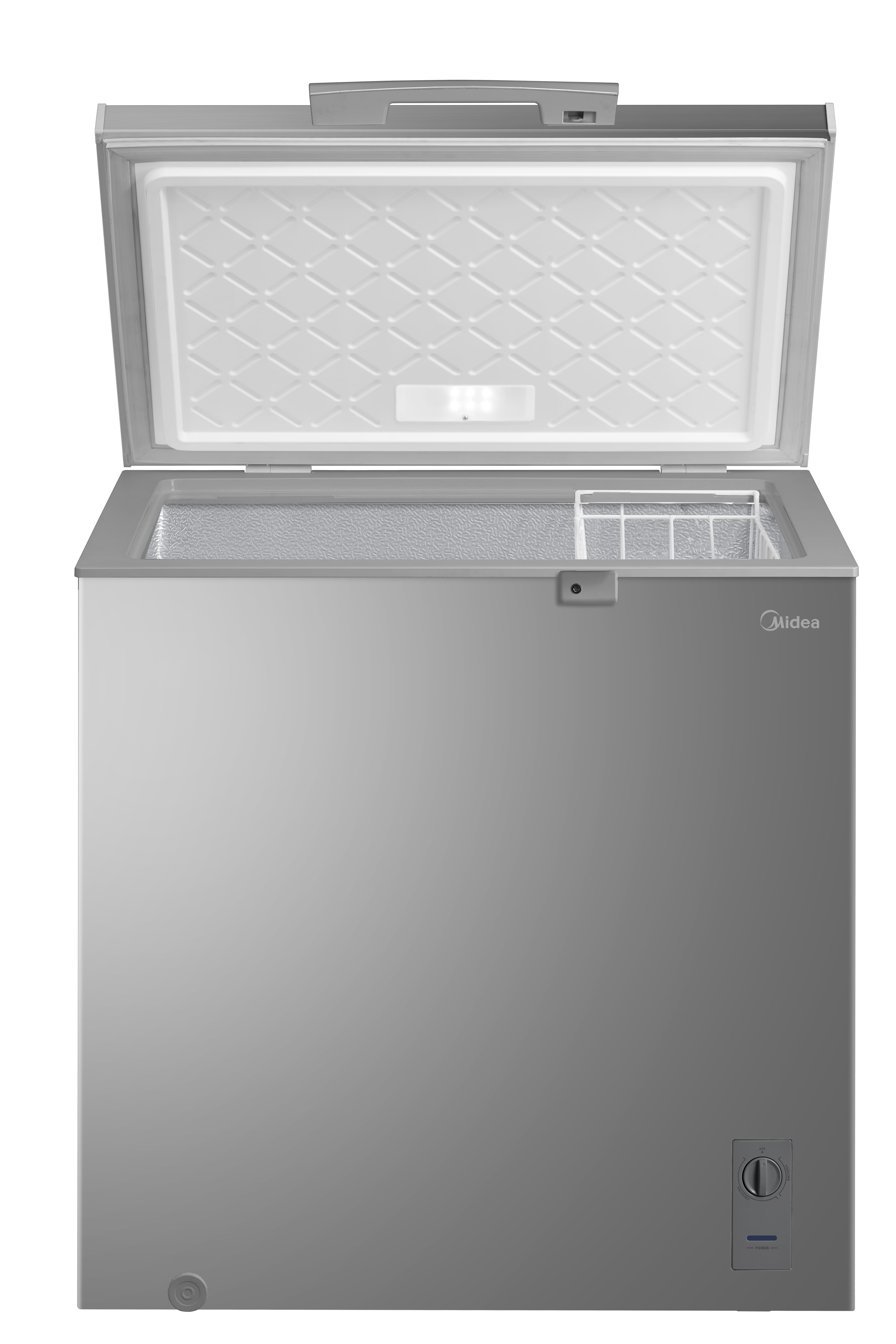 Midea HS-262CN(S) 198L Chest Freezer – Silver Inverter - Image 4
