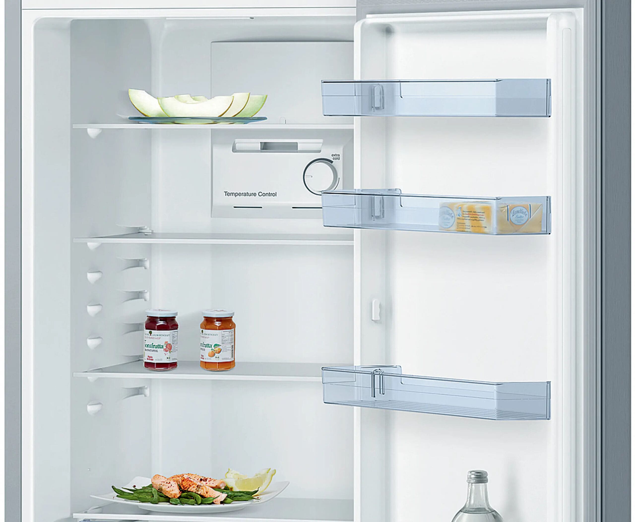 Bosch KGN36NL30Z Serie 2 302L Inox Fridge-Freezer - Image 4