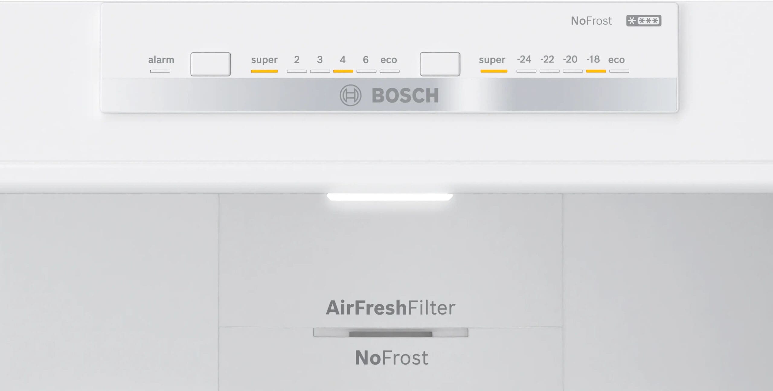 Bosch KGN55VI20Z Serie 4 480L Inox Fridge-Freezer - Image 3