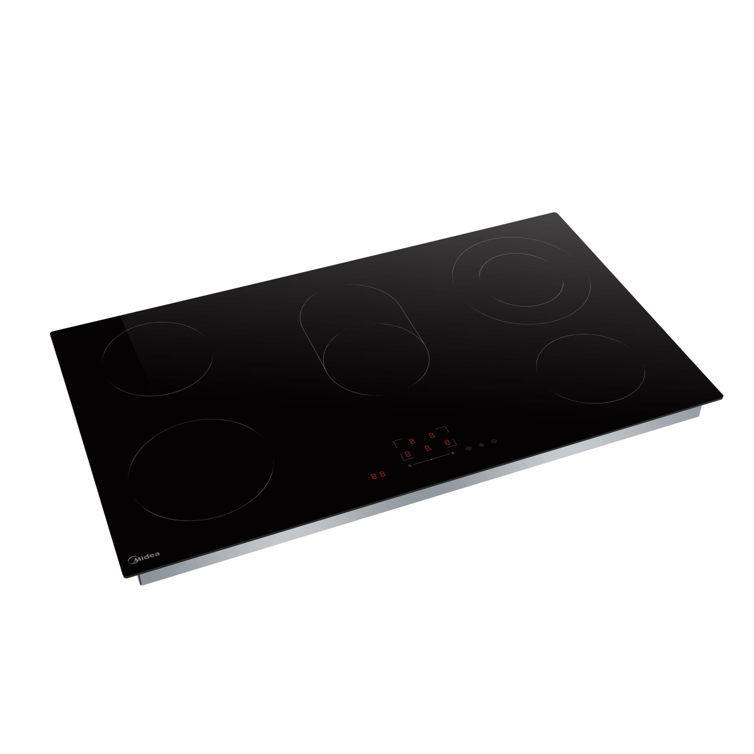 Midea MC-9V8408R202 90CM Digital Ceramic Hob - 5 Plate - Black Glass - Image 2