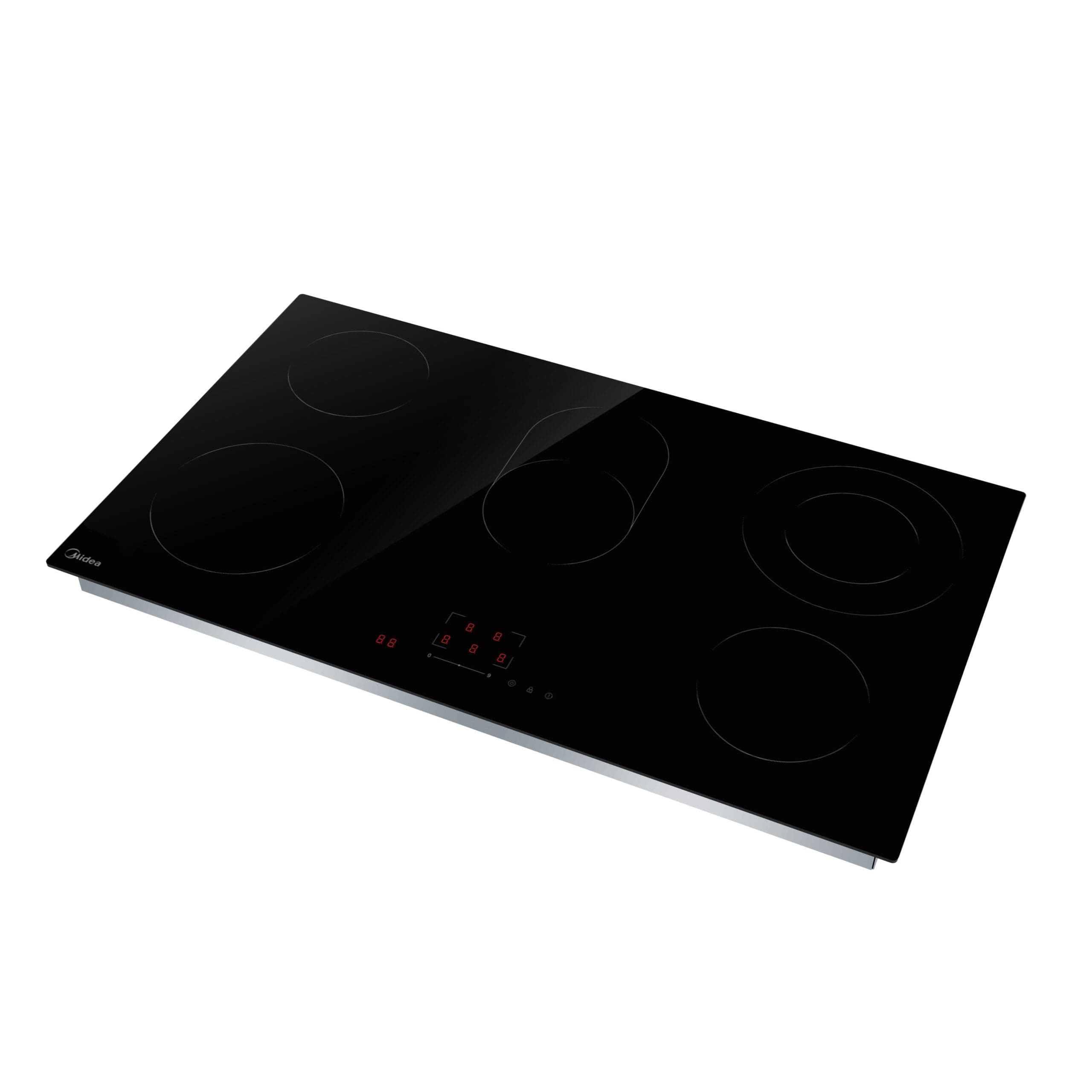 Midea MC-9V8408R202 90CM Digital Ceramic Hob - 5 Plate - Black Glass - Image 3
