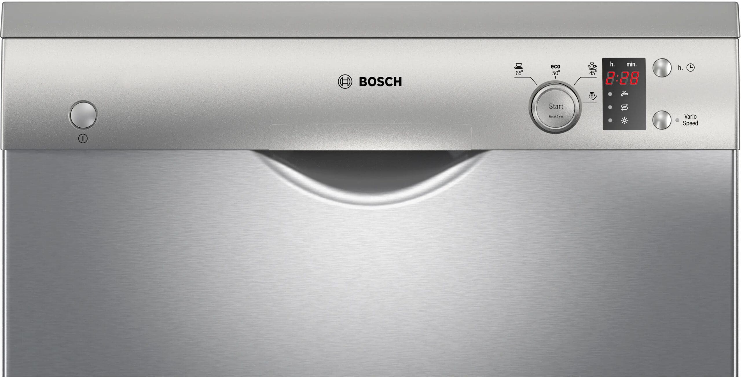 Bosch SMS24AI01Z Serie 2 12 Place Silver Freestanding Dishwasher - Image 2