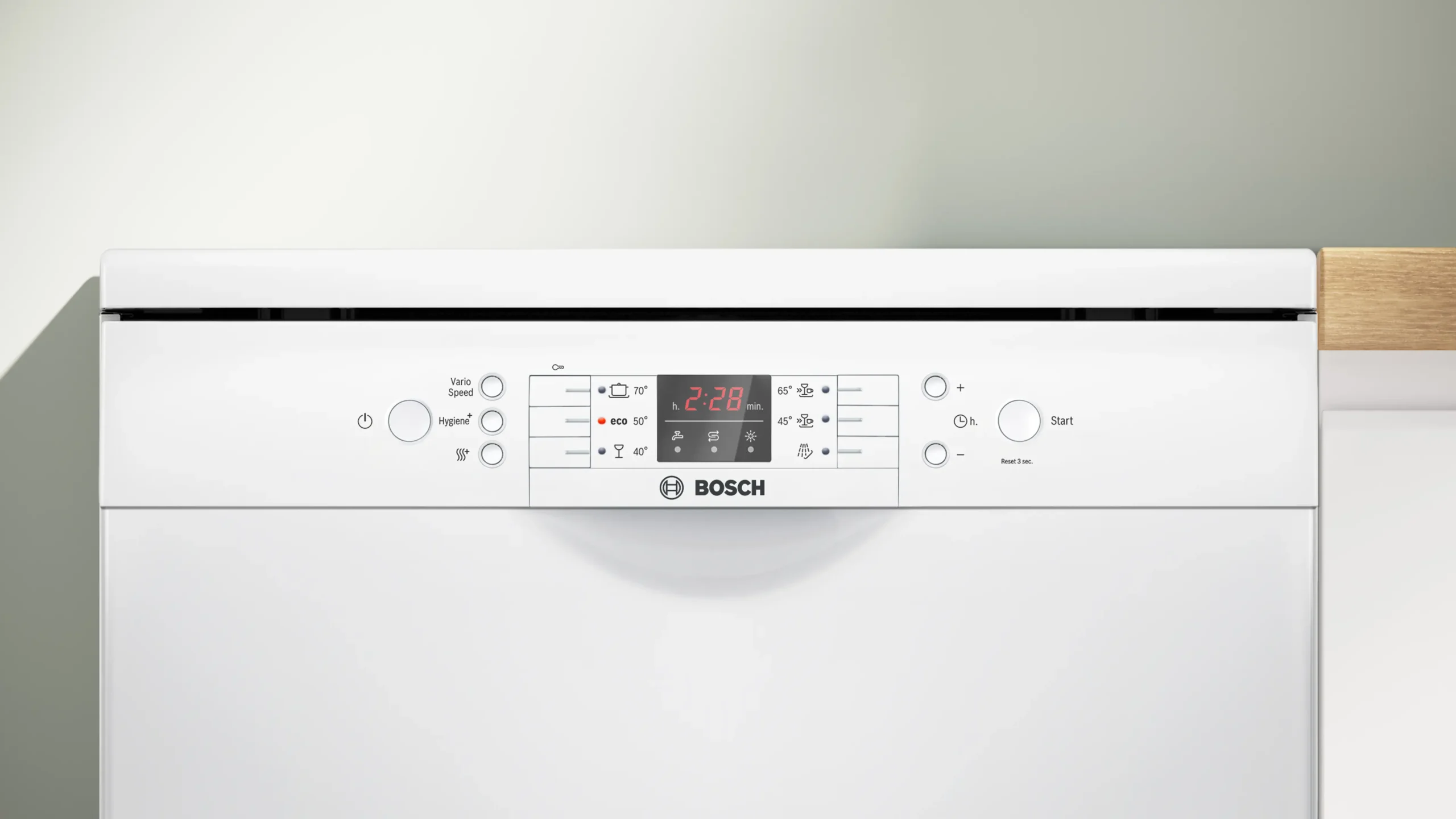 Bosch SMS26AW00Z Serie 2 13 Place 60cm White Freestanding Dishwasher - Image 3