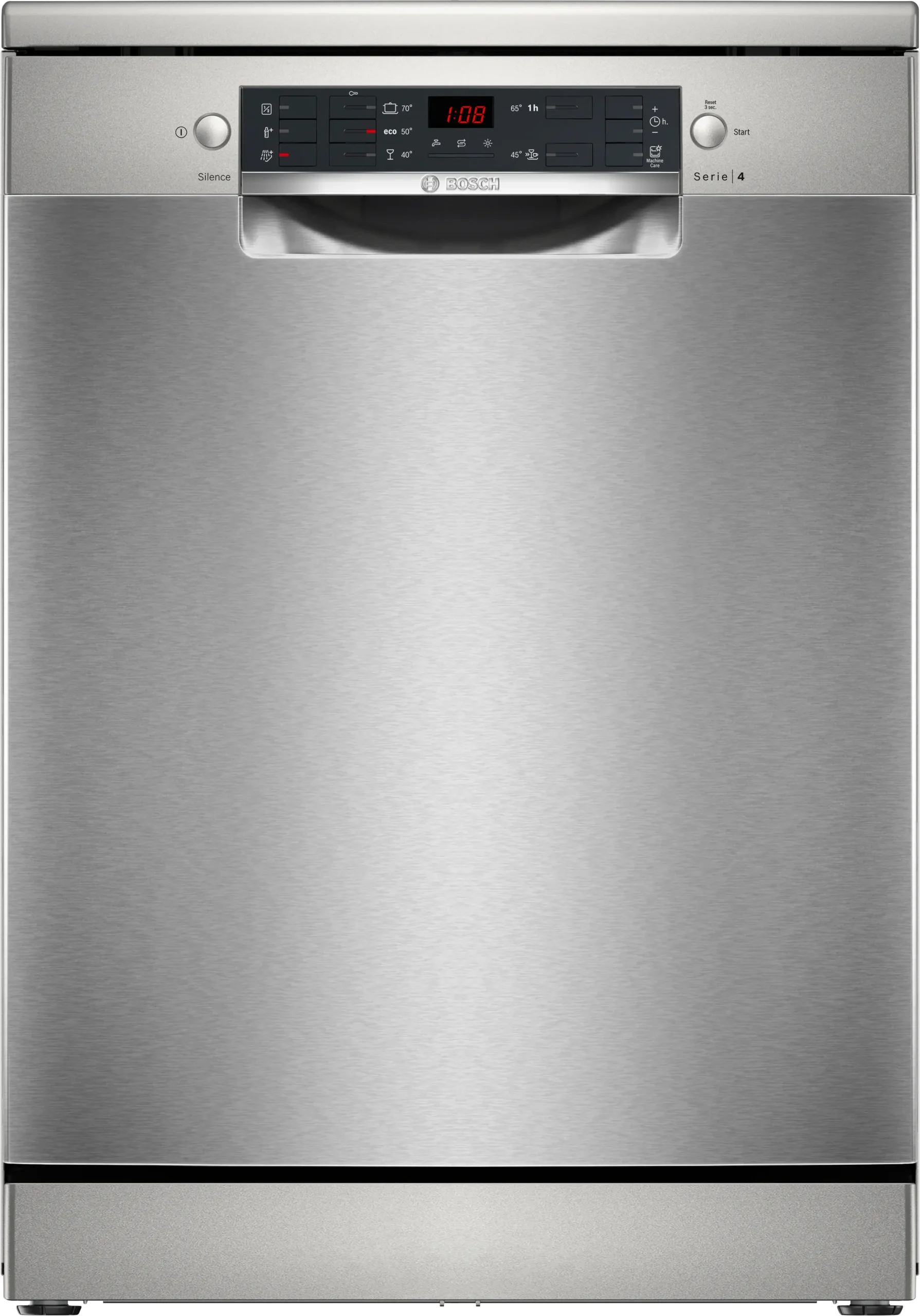 Bosch SMS45NI00Z Serie 4 13 Place Inox Freestanding Dishwasher